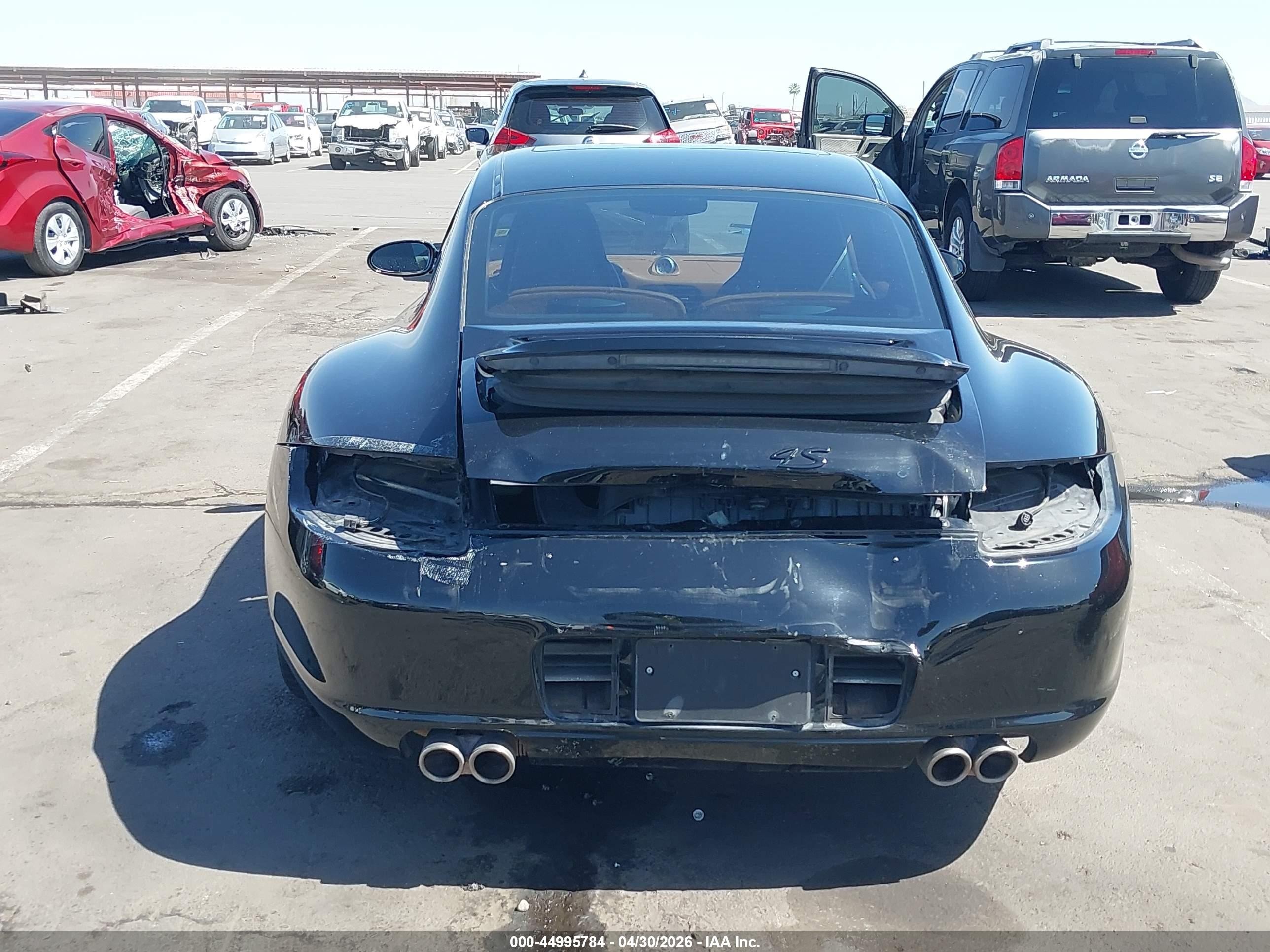 2008 Porsche 911 VIN WP0AB299X8S732292 IAAI salvage auction — Rear End, Salvage (Colorado), sold $25,300 on 2026-06-30 (photo 6)