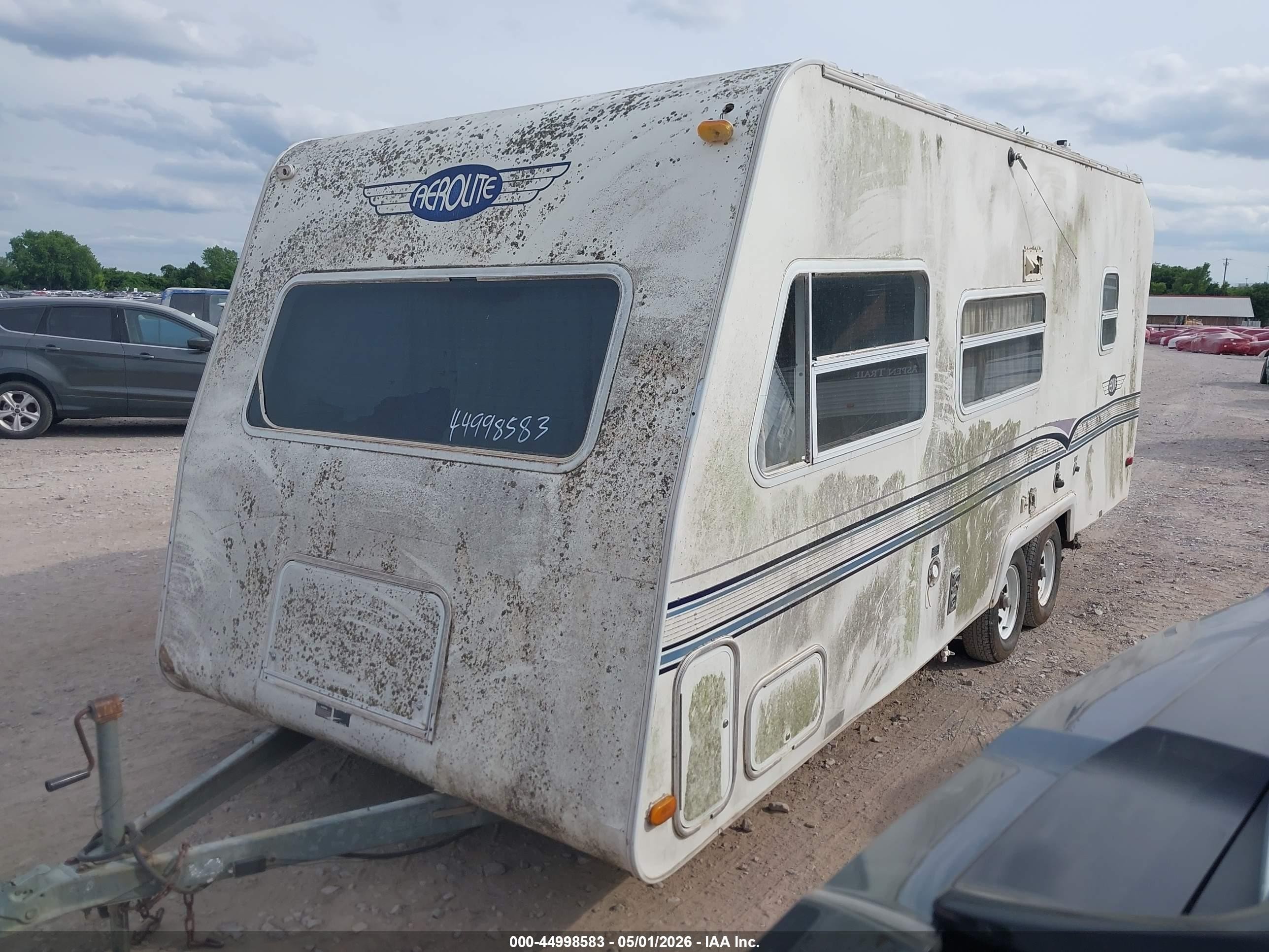 1996 Dutchman Aerolite VIN 4PXT1212XT1002582 IAAI salvage auction — Water/Flood, Clear (Oklahoma), sold $125 on 2026-09-09 (photo 2)