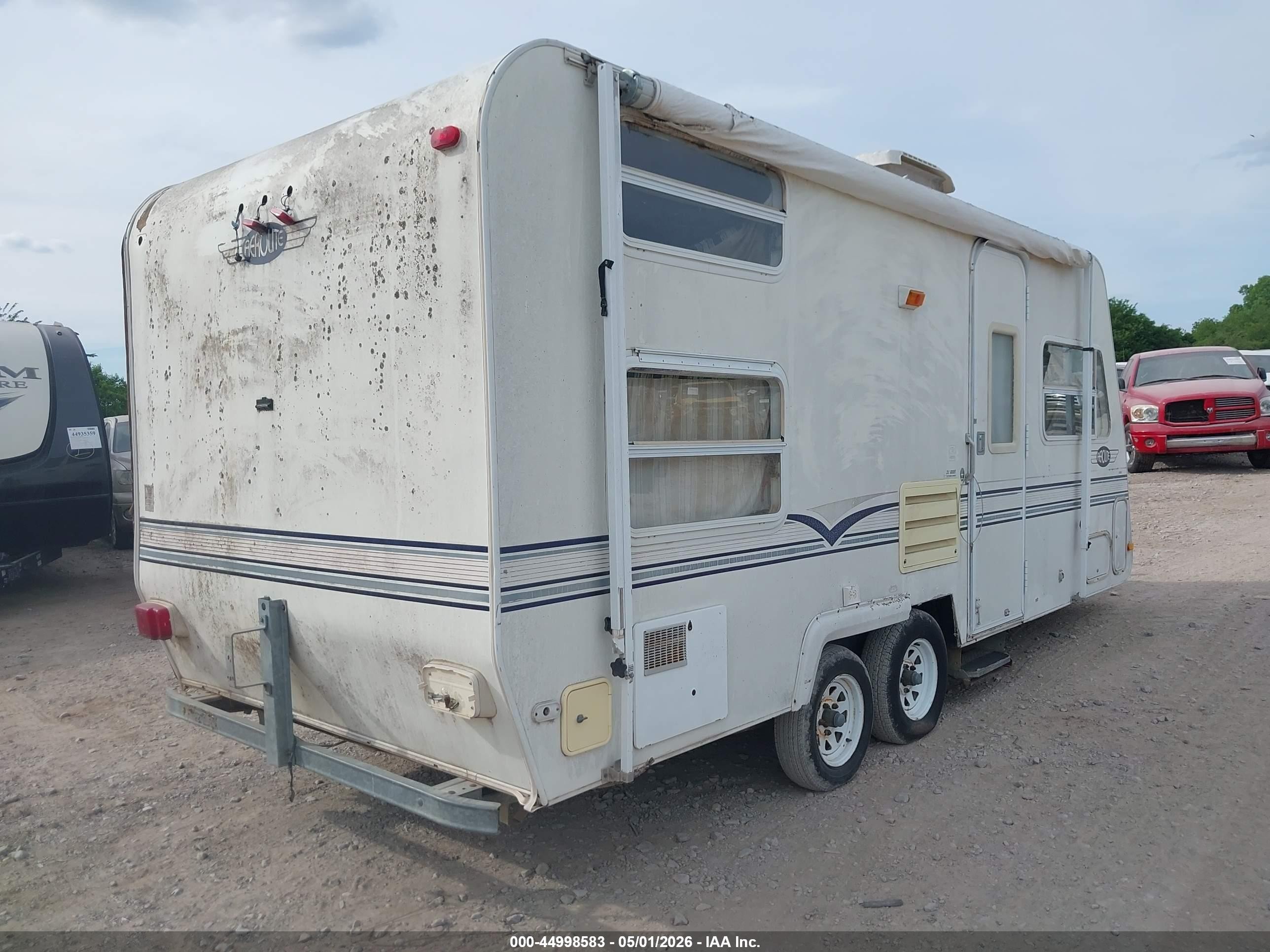 1996 Dutchman Aerolite VIN 4PXT1212XT1002582 IAAI salvage auction — Water/Flood, Clear (Oklahoma), sold $125 on 2026-09-09 (photo 4)