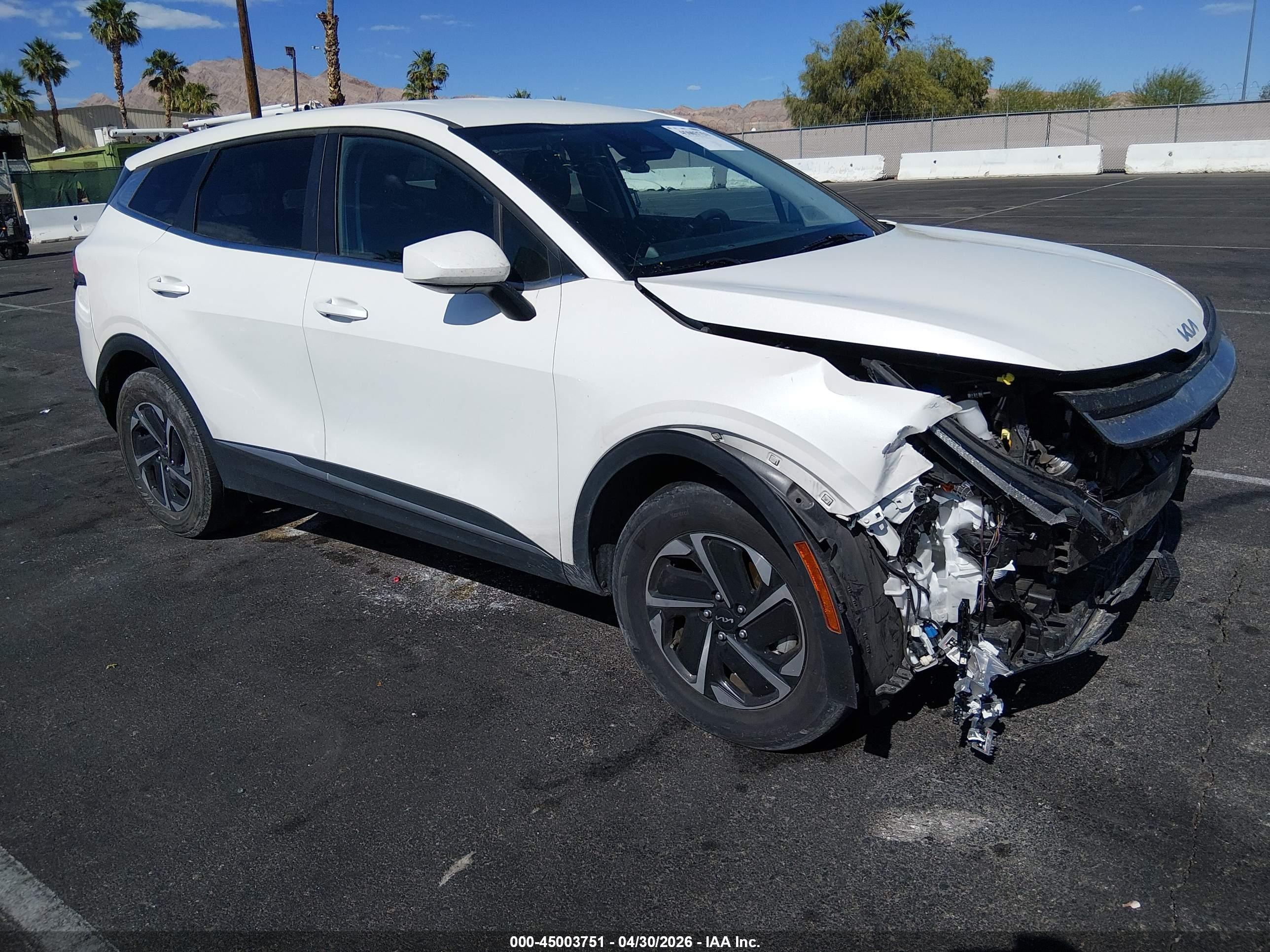 2023 Kia Sportage Hybrid VIN KNDPUCAG8P7018179 — IAAI salvage auction photo