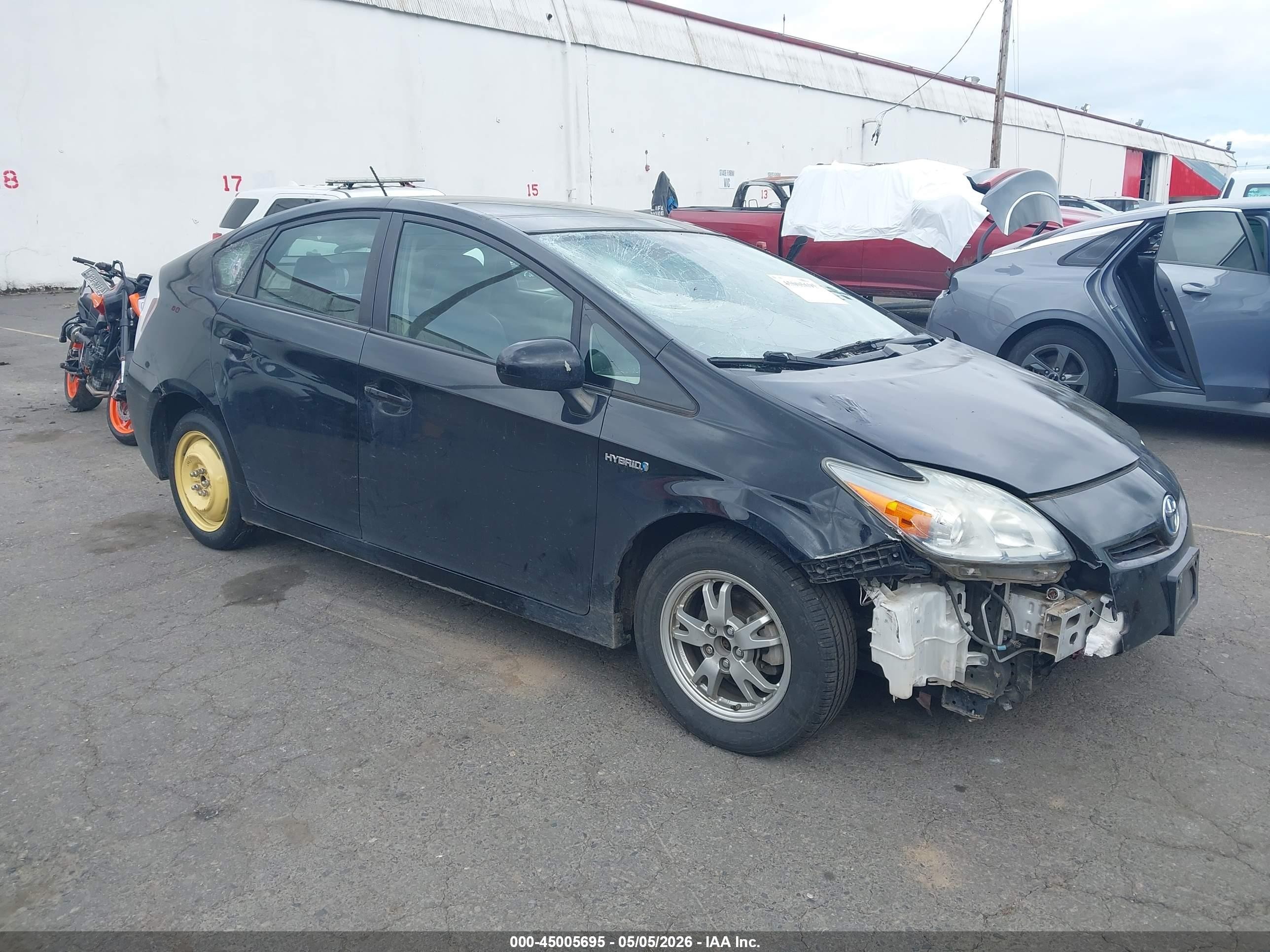 2010 Toyota Prius VIN JTDKN3DU6A0063095 IAAI salvage auction — Biohazard/Chemical, Salvage (Oregon), sold $1,575 on 2026-07-09 (photo 1)