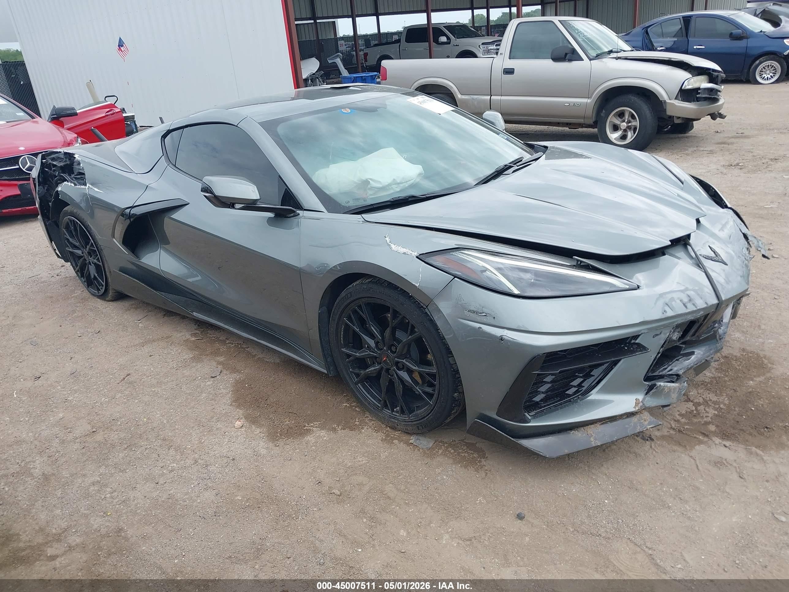 2023 Chevrolet Corvette Stingray VIN 1G1YB2D46P5140503 — IAAI salvage auction photo
