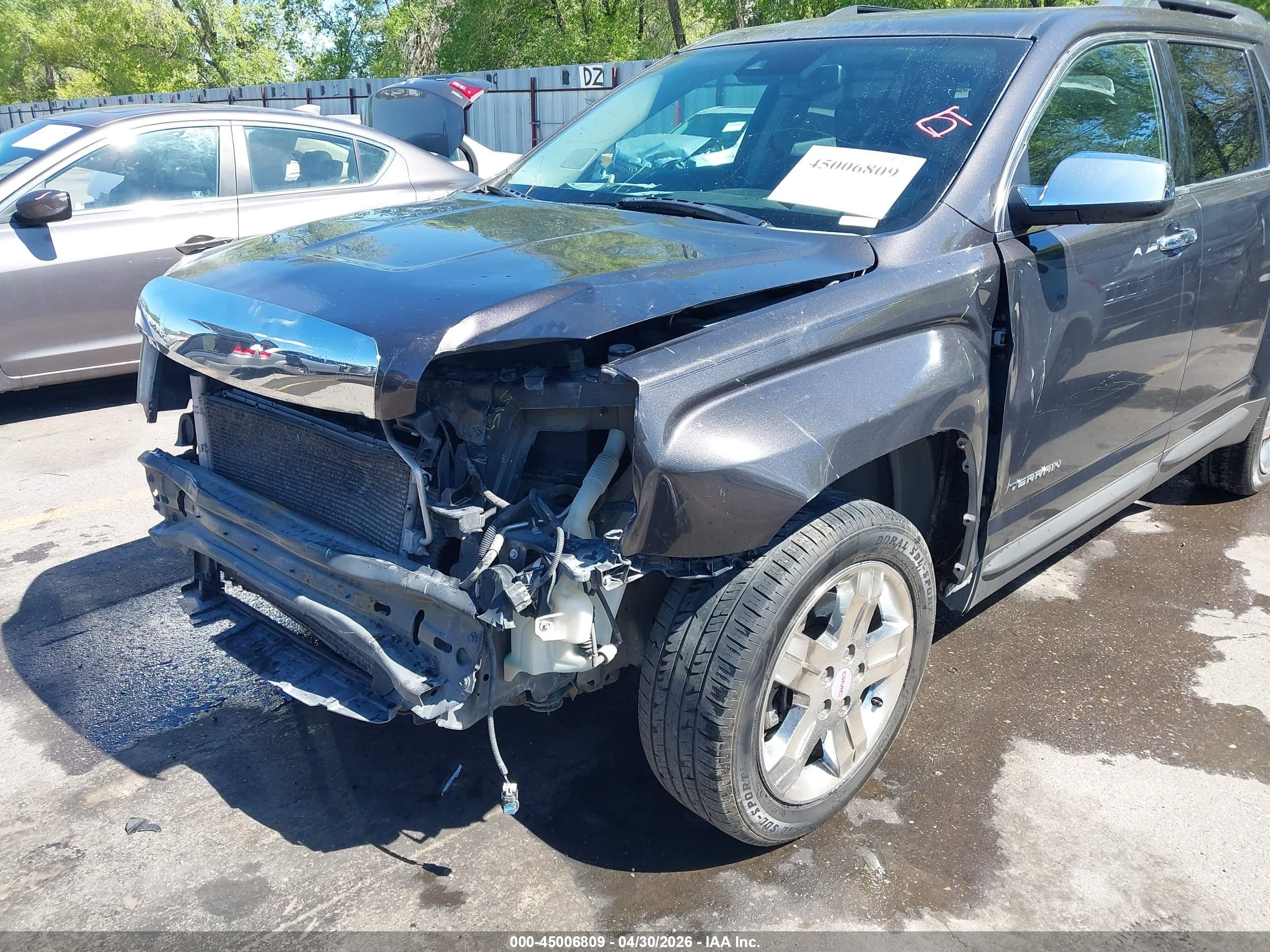 2013 GMC Terrain VIN 2GKALWEK3D6143065 IAAI salvage auction — Front & Rear, Salvage (Utah), sold $600 on 2026-07-09 (photo 6)