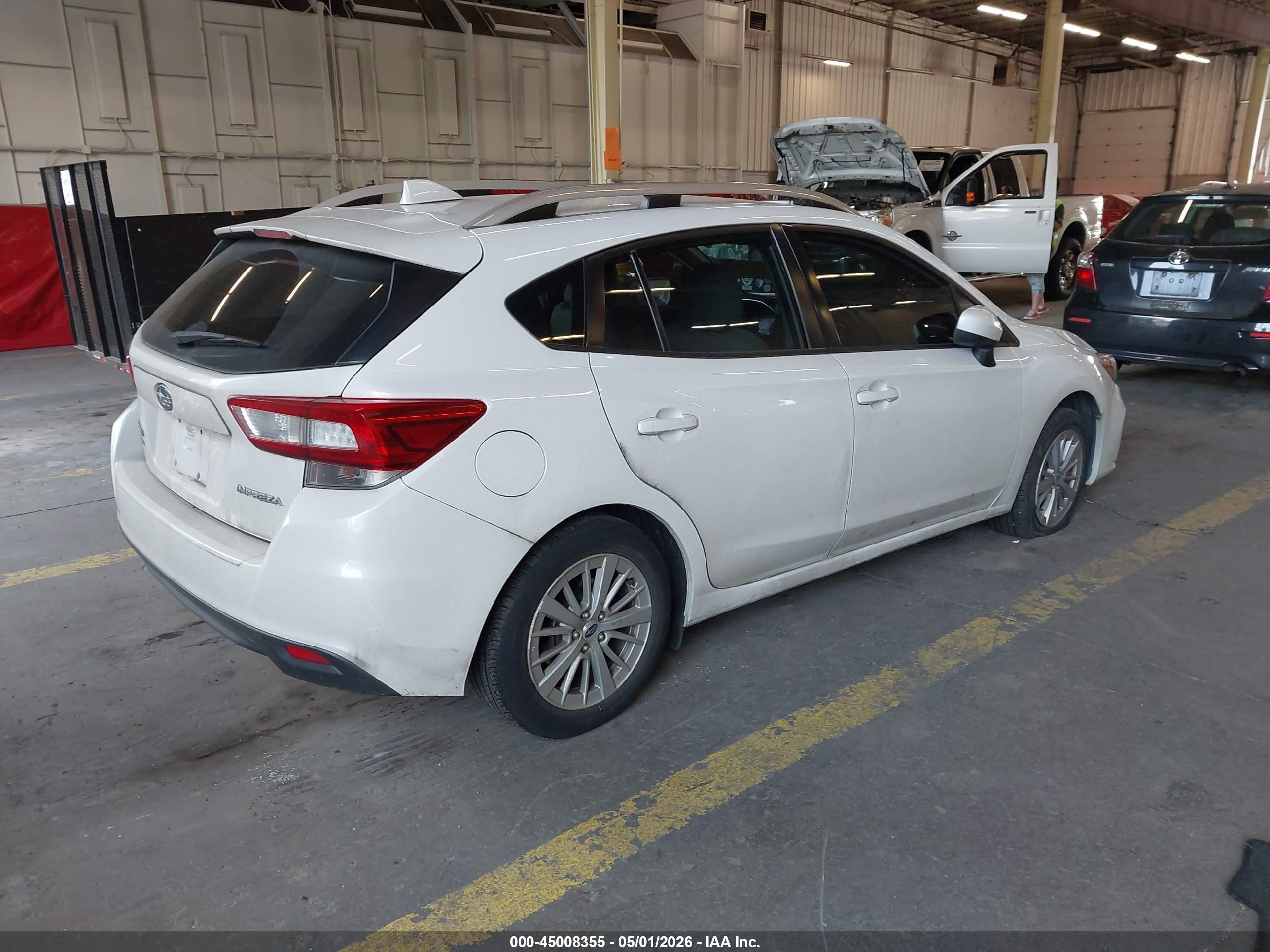 2018 Subaru Impreza VIN 4S3GTAB6XJ3706292 IAAI salvage auction — Rear End, Salvage (Oregon), sold $3,550 on 2026-07-09 (photo 4)