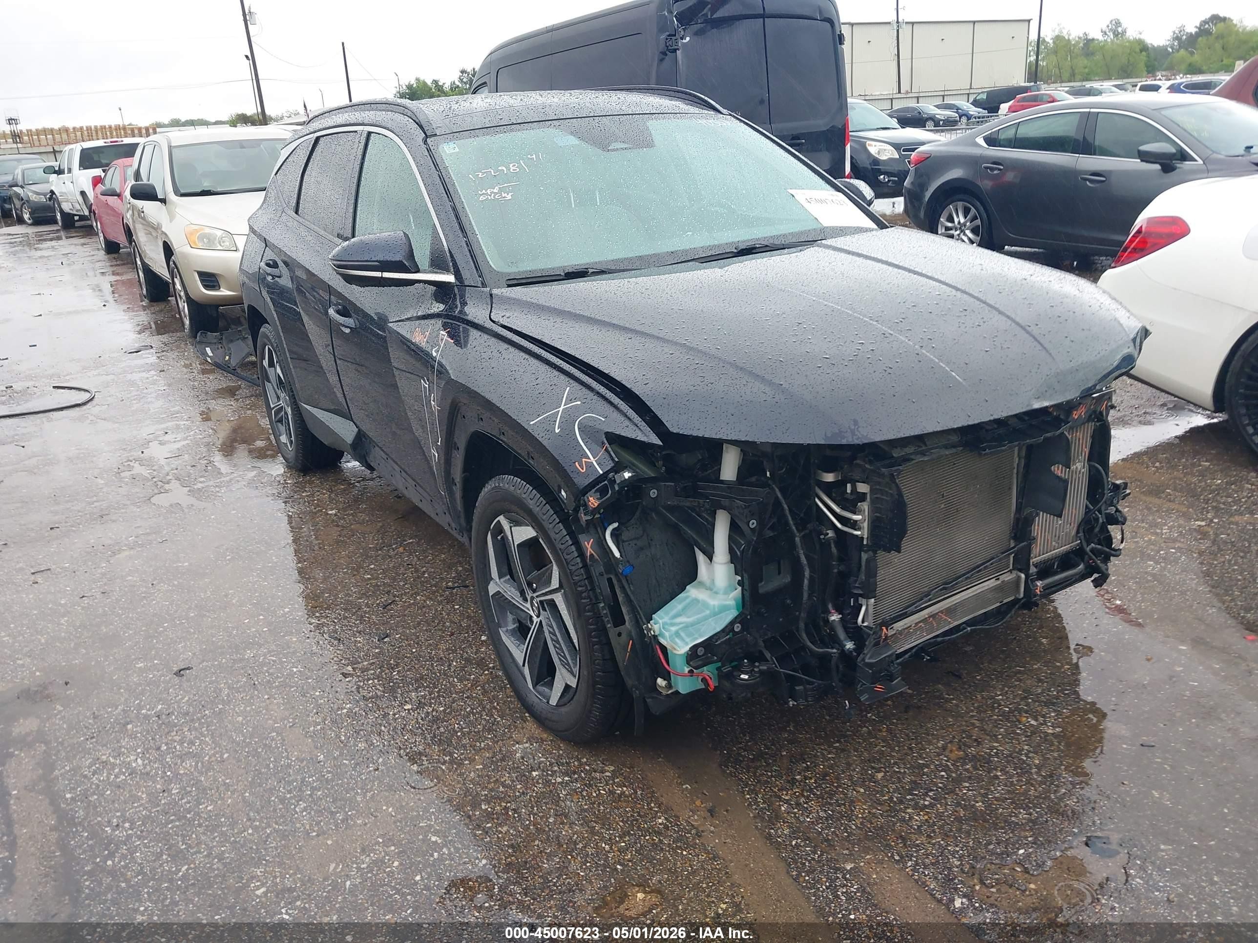 2022 Hyundai Tucson Hybrid VIN KM8JECA1XNU049457 — IAAI salvage auction photo