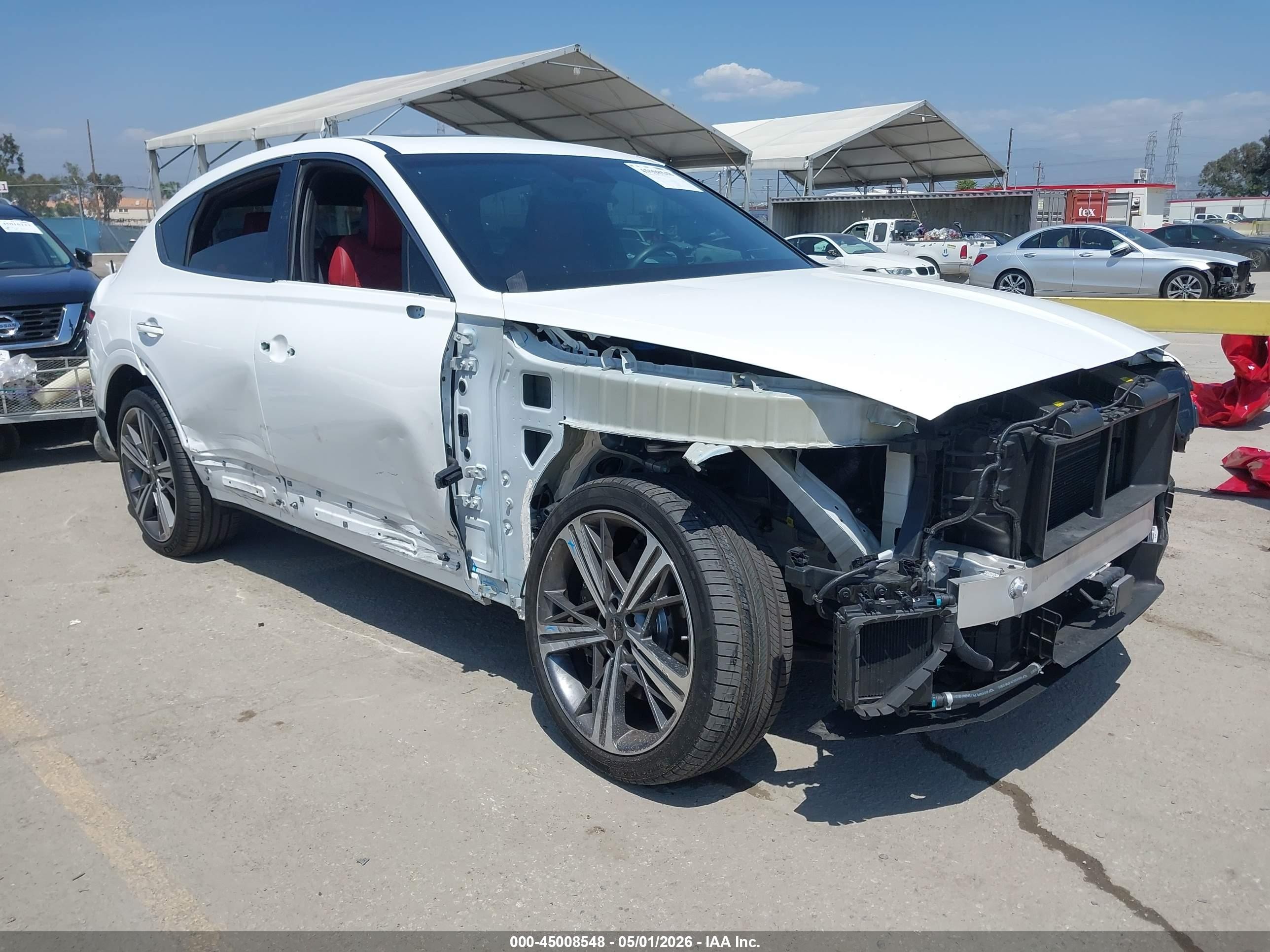 2025 Genesis GV80 VIN KMUJBESC6SU250046 — IAAI salvage auction photo