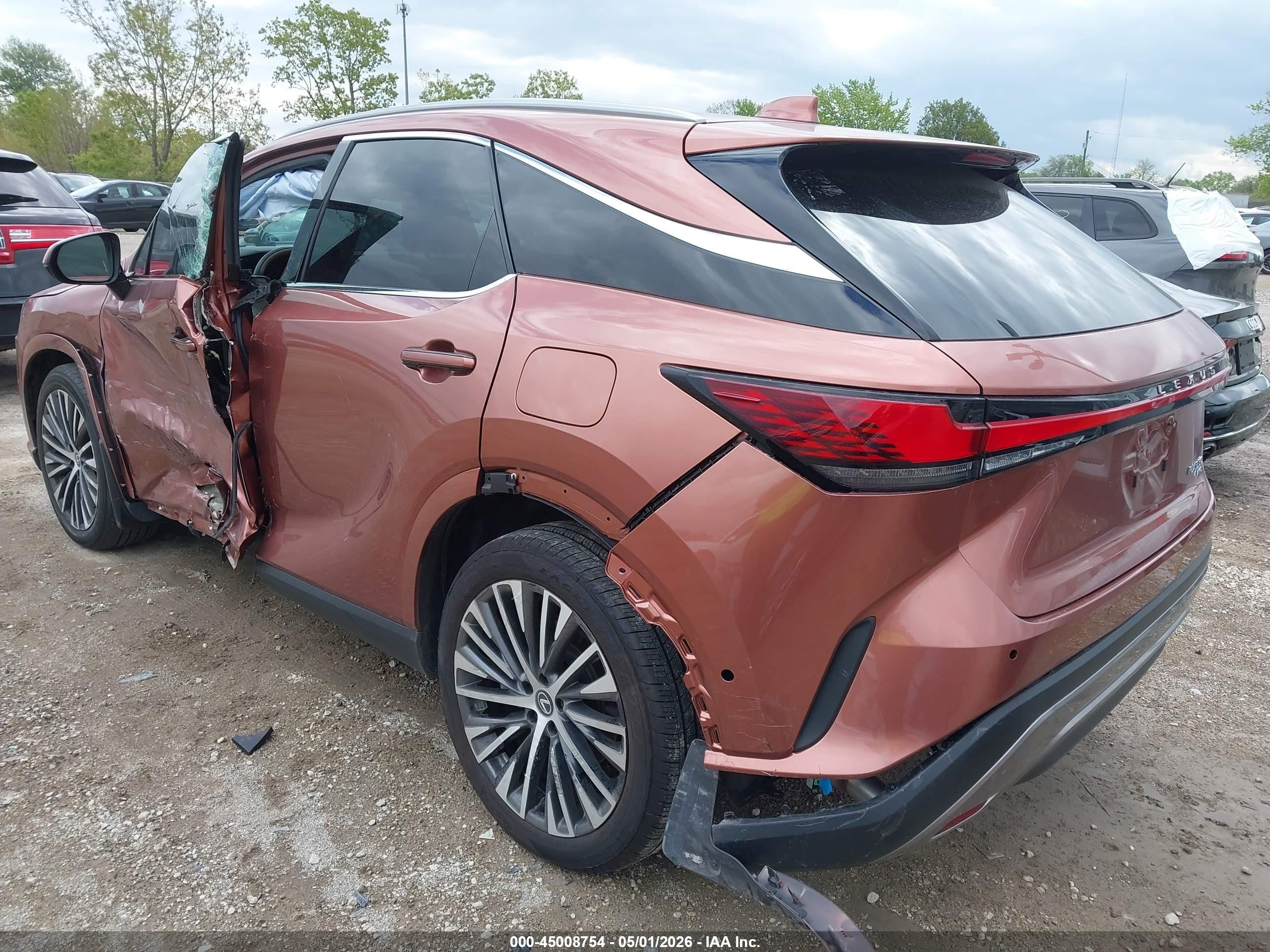 2024 Lexus RX 350 VIN 2T2BAMCA4RC060086 IAAI salvage auction — All Over, Salvage (Illinois), sold $19,100 on 2026-07-05 (photo 3)