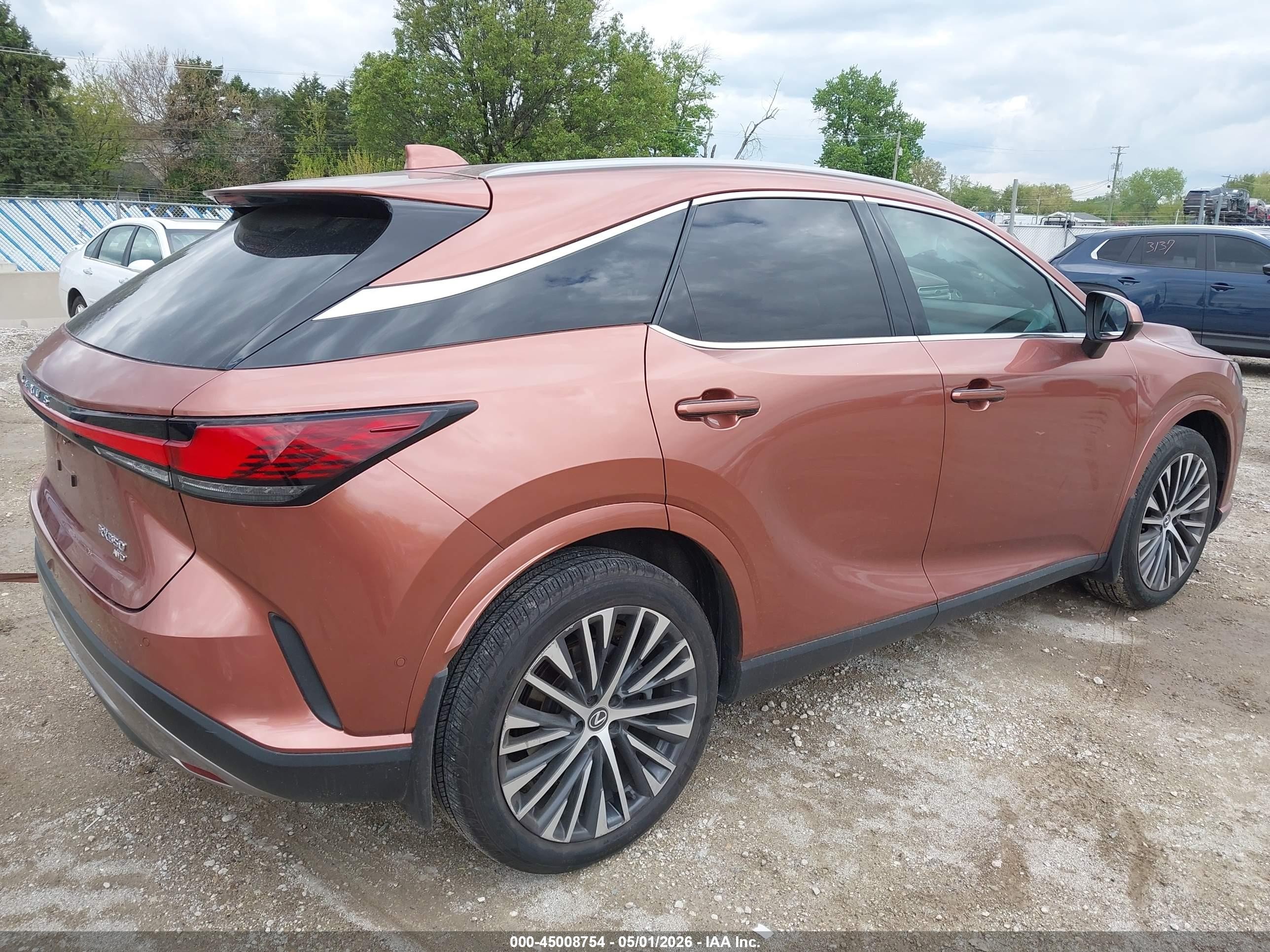 2024 Lexus RX 350 VIN 2T2BAMCA4RC060086 IAAI salvage auction — All Over, Salvage (Illinois), sold $19,100 on 2026-07-05 (photo 4)