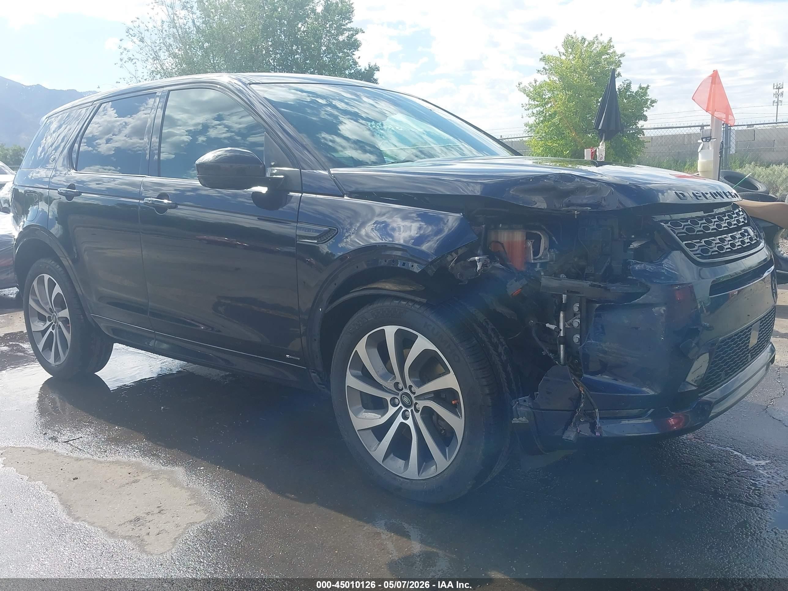 2021 Land Rover Discovery Sport VIN SALCL2FX3MH889218 — IAAI salvage auction photo