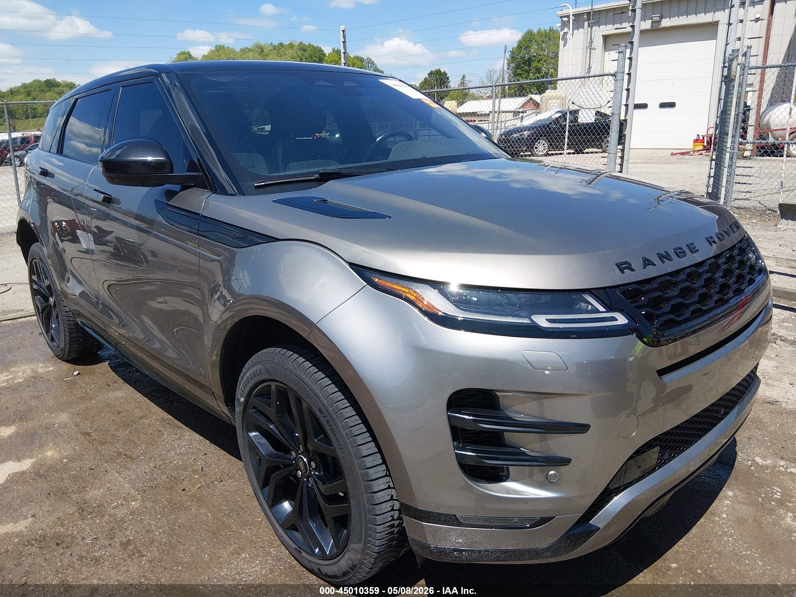 2022 Land Rover Range Rover Evoque VIN SALZL2FX6NH168323 — IAAI salvage auction photo