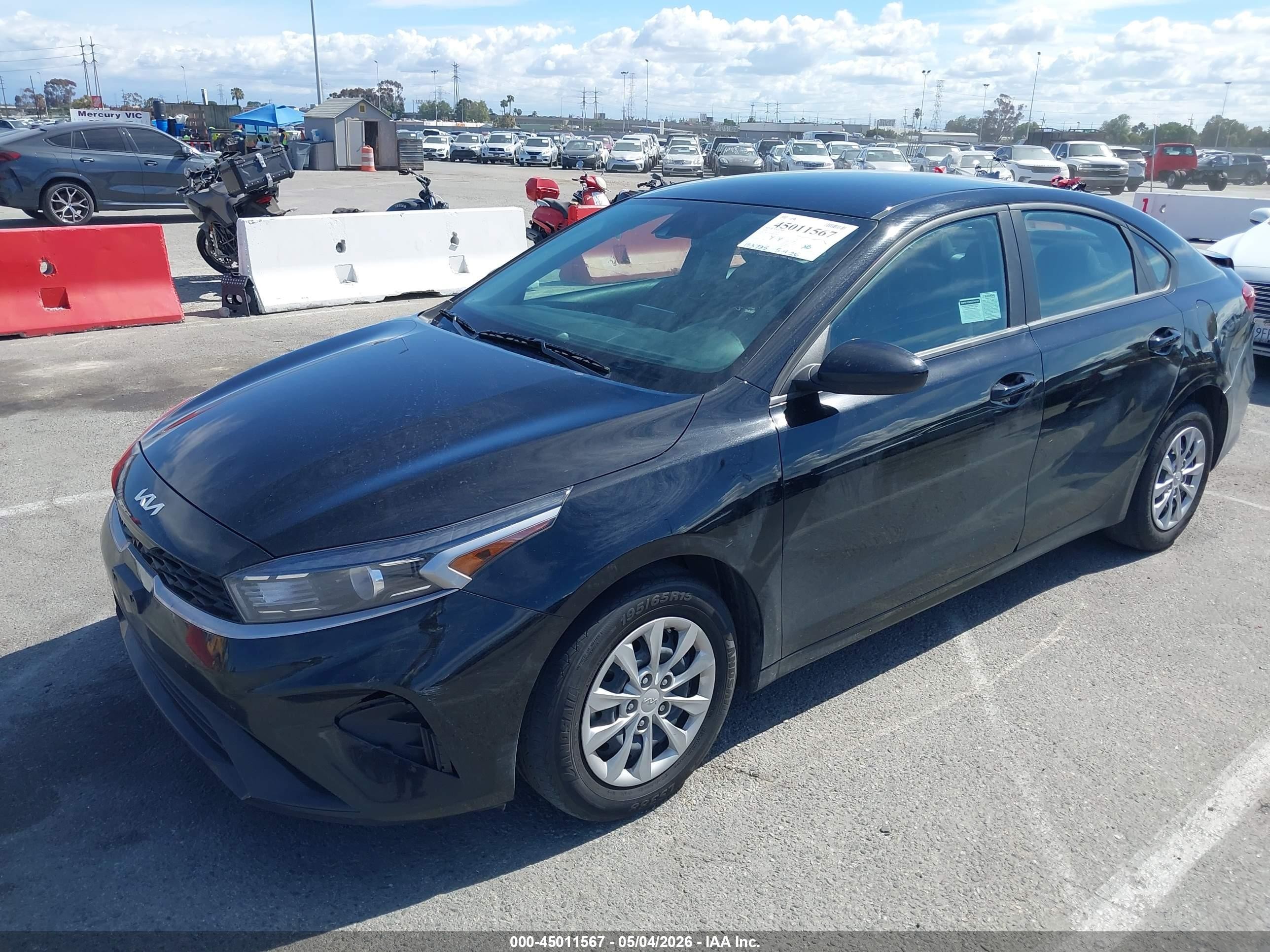 2024 Kia Forte VIN 3KPF24AD6RE766901 IAAI salvage auction — Rear End, Salvage (California), sold $2,550 on 2026-07-02 (photo 2)
