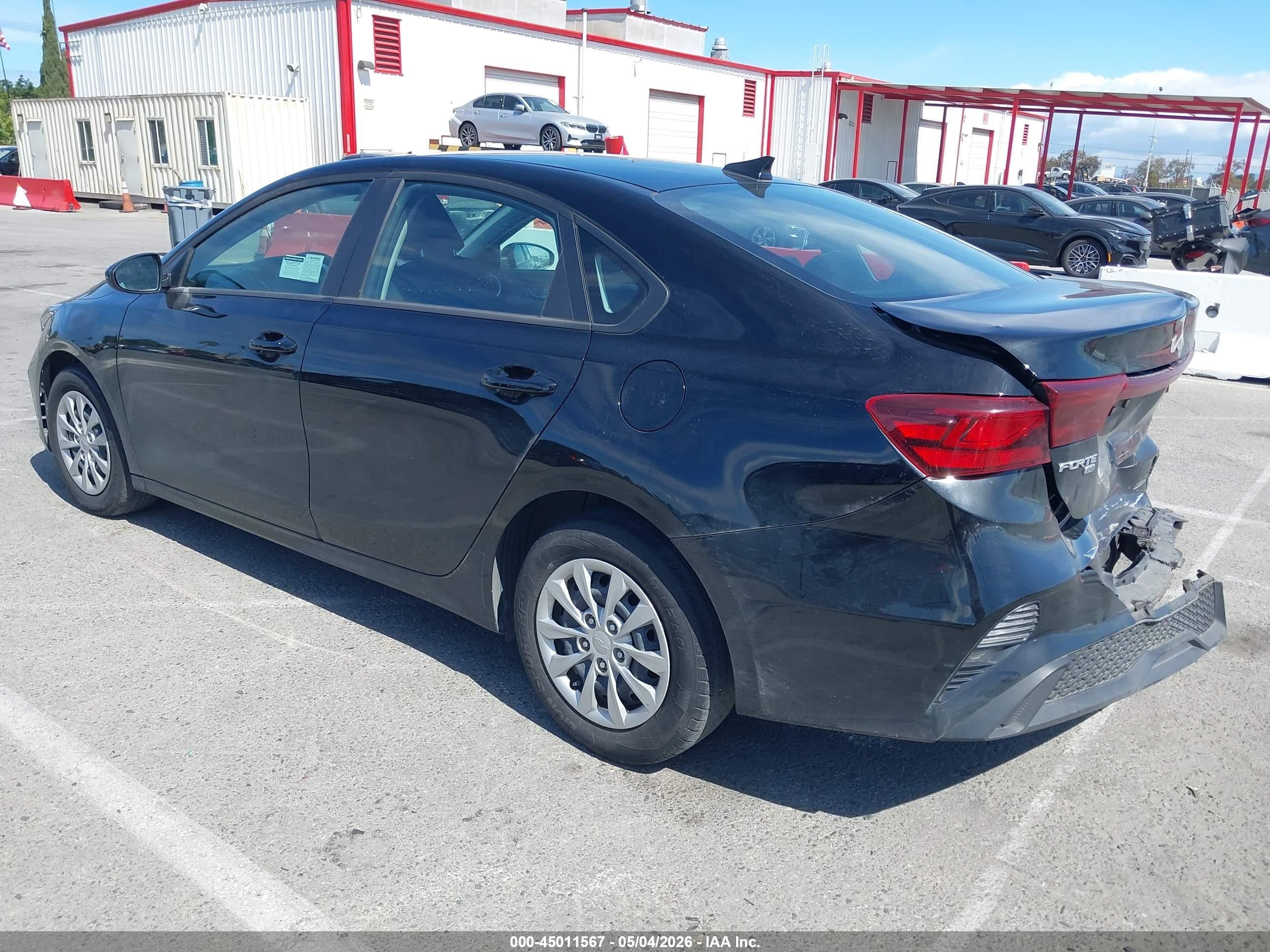 2024 Kia Forte VIN 3KPF24AD6RE766901 IAAI salvage auction — Rear End, Salvage (California), sold $2,550 on 2026-07-02 (photo 3)