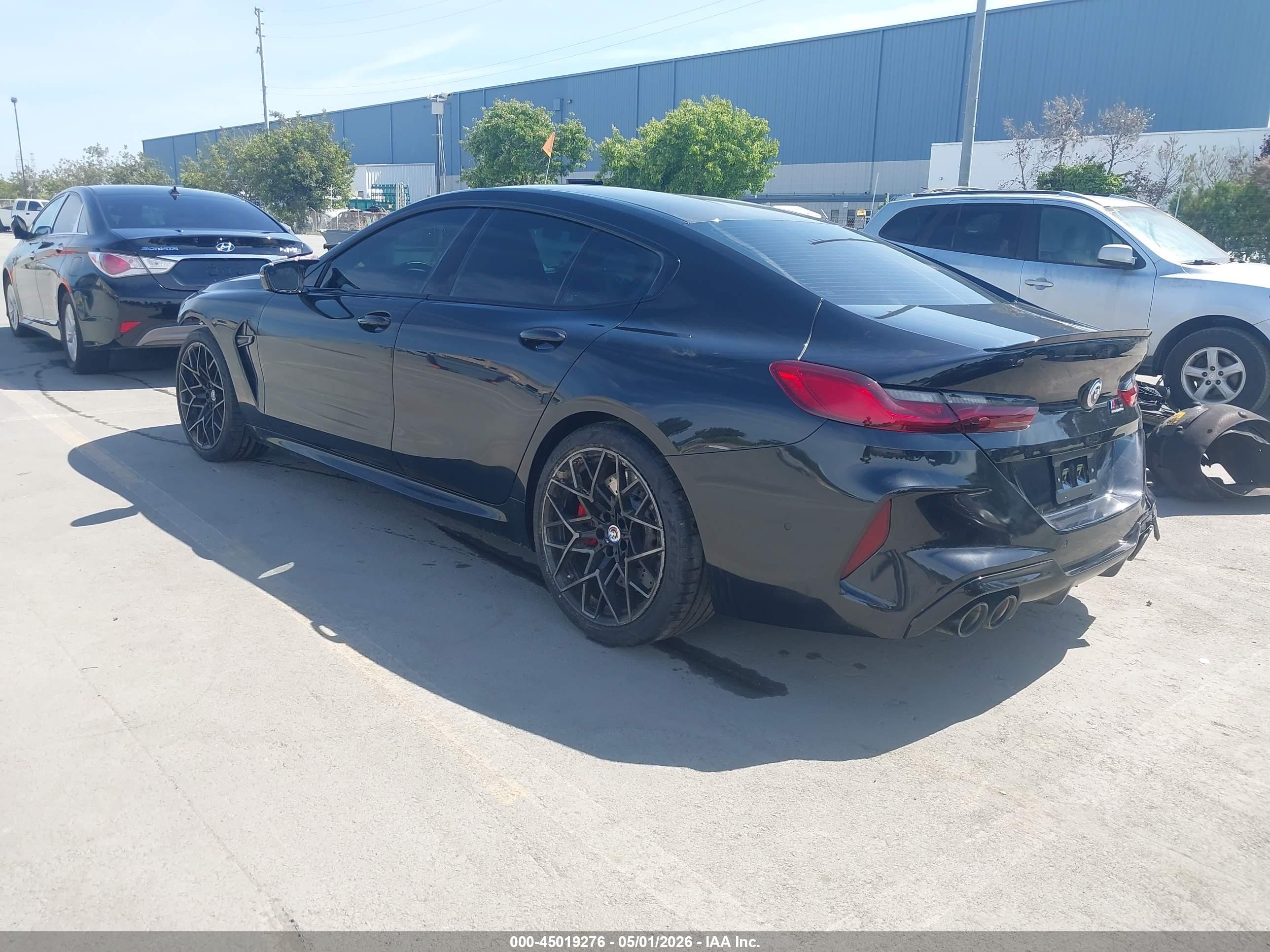 2023 BMW M8 VIN WBSGV0C00PCL61824 IAAI salvage auction — Front End, Salvage (California), sold $34,075 on 2026-08-10 (photo 3)