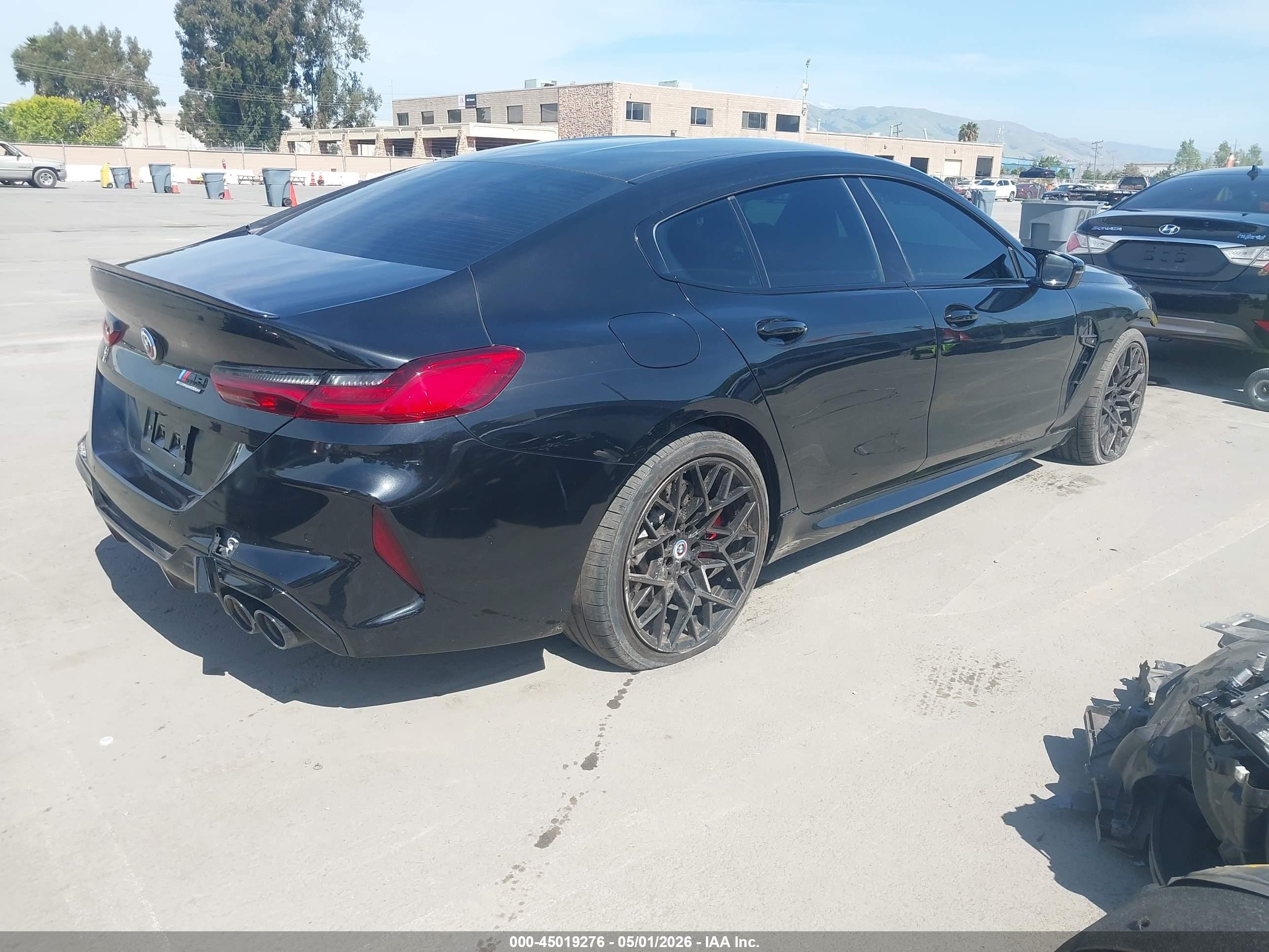 2023 BMW M8 VIN WBSGV0C00PCL61824 IAAI salvage auction — Front End, Salvage (California), sold $34,075 on 2026-08-10 (photo 4)