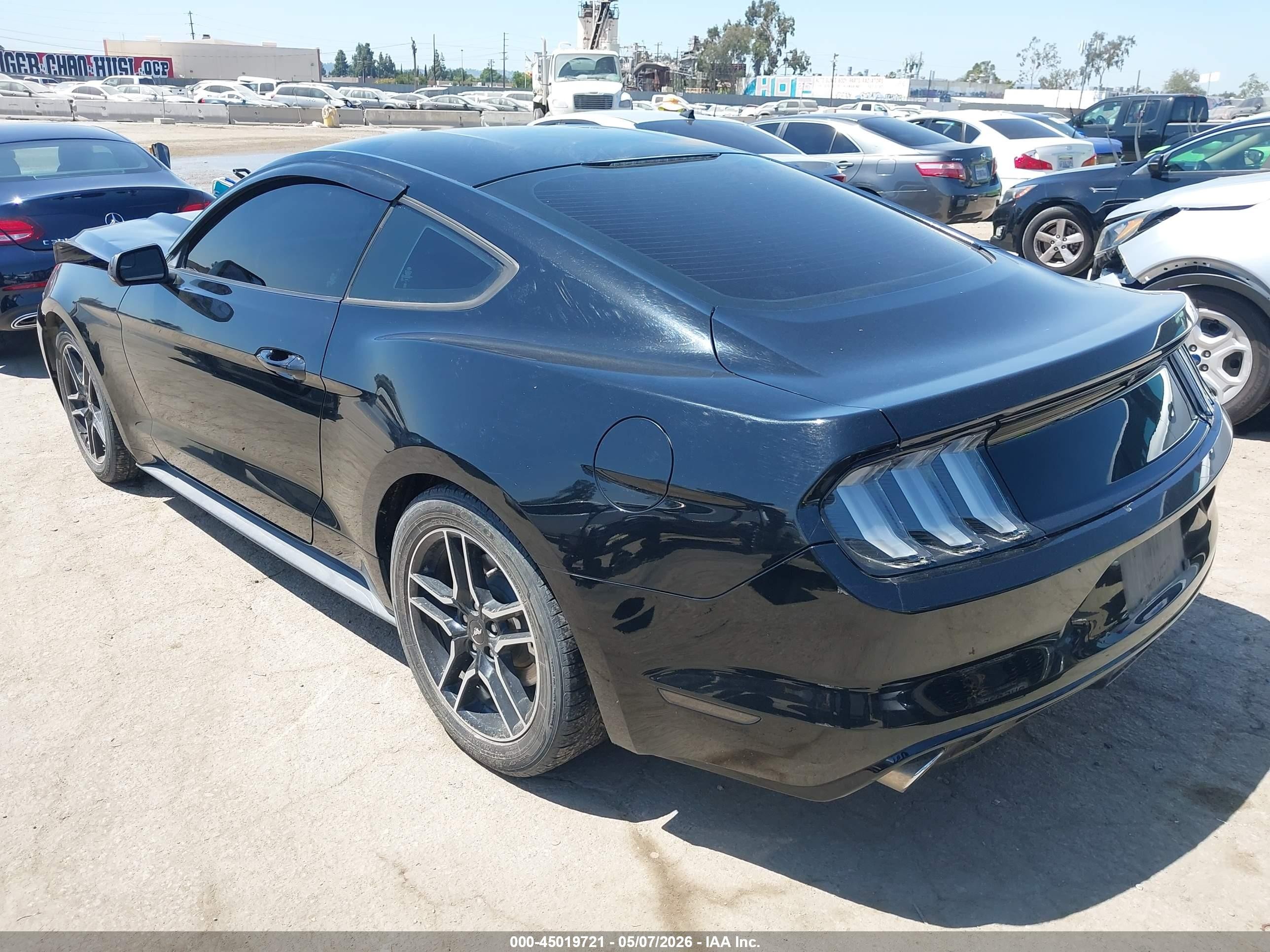 2016 Ford Mustang VIN 1FA6P8AM3G5279226 IAAI salvage auction — Front End, Salvage (California), sold $2,850 on 2026-07-11 (photo 3)