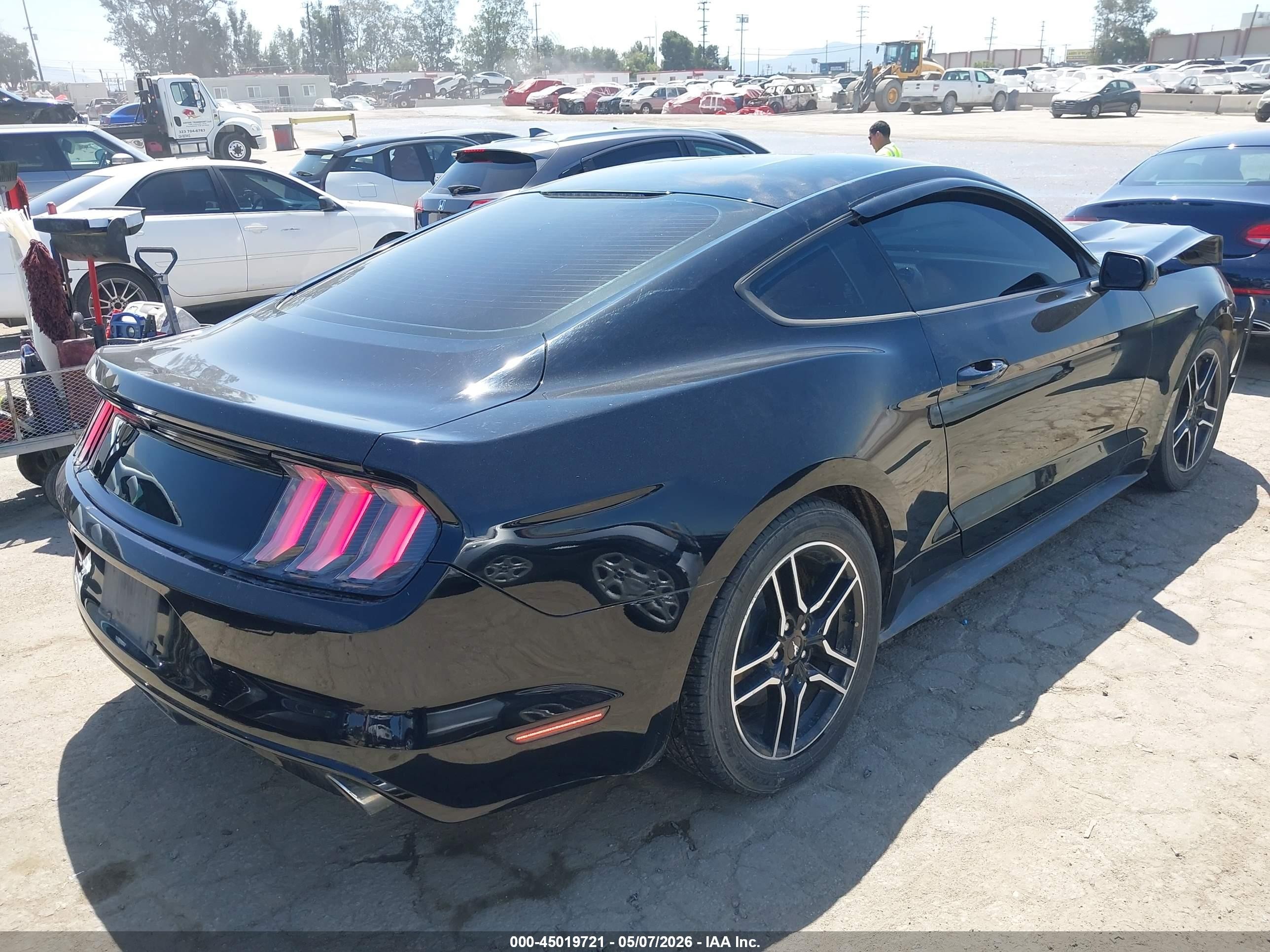 2016 Ford Mustang VIN 1FA6P8AM3G5279226 IAAI salvage auction — Front End, Salvage (California), sold $2,850 on 2026-07-11 (photo 4)