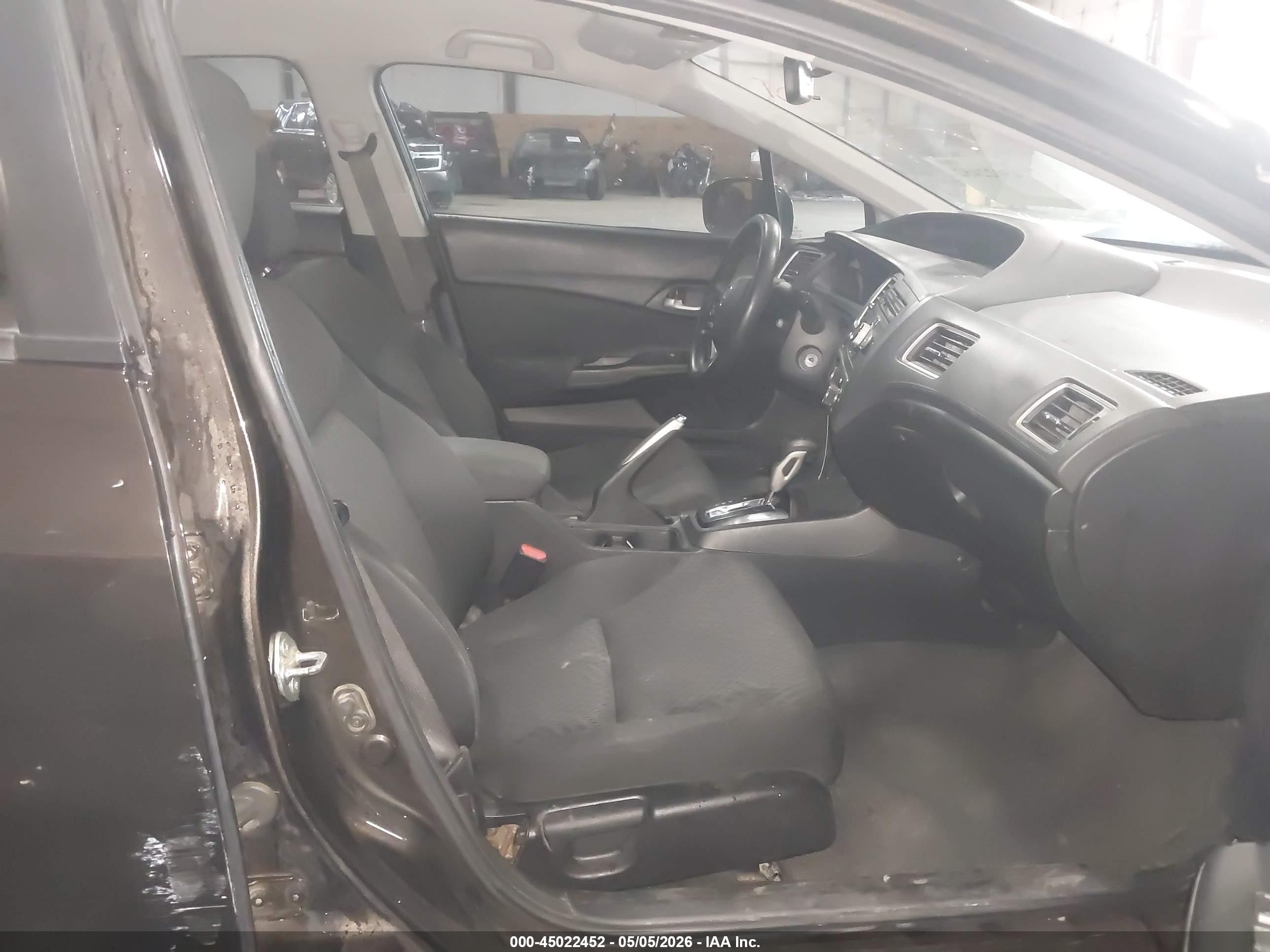 2014 Honda Civic VIN 2HGFB2F59EH539725 IAAI salvage auction — Rear End, Salvage (Idaho), sold $1,350 on 2026-07-09 (photo 5)