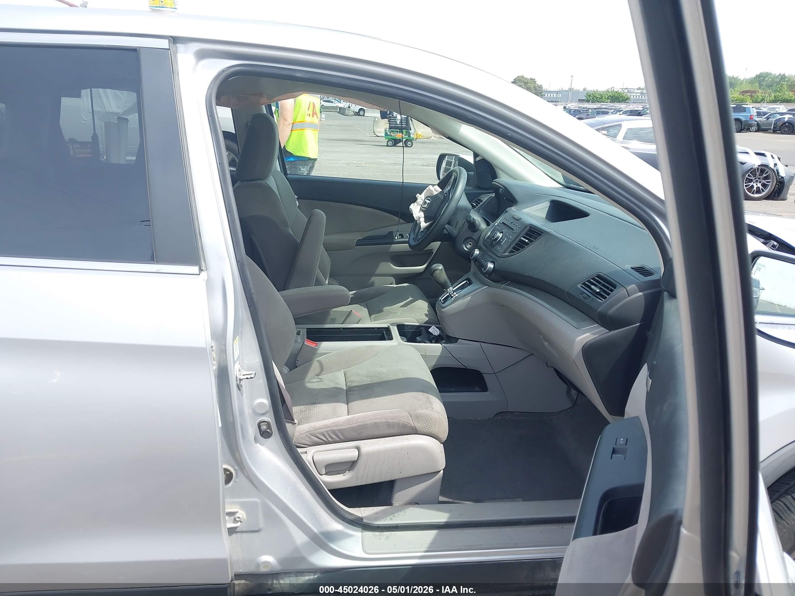 2012 Honda CR-V VIN 5J6RM4H59CL001129 IAAI salvage auction — Front End, Salvage (Oregon), sold $925 on 2026-07-02 (photo 5)