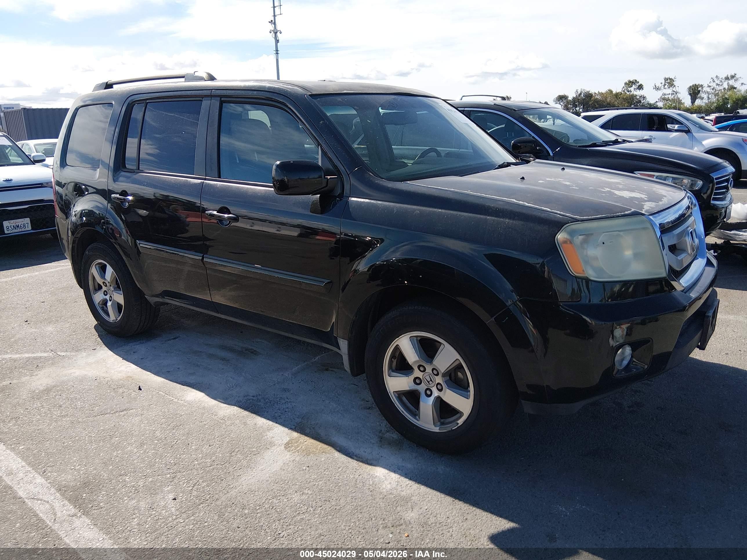 2009 Honda Pilot VIN 5FNYF386X9B027118 IAAI salvage auction — Normal Wear, Salvage (Idaho), sold $500 on 2026-07-09 (photo 1)