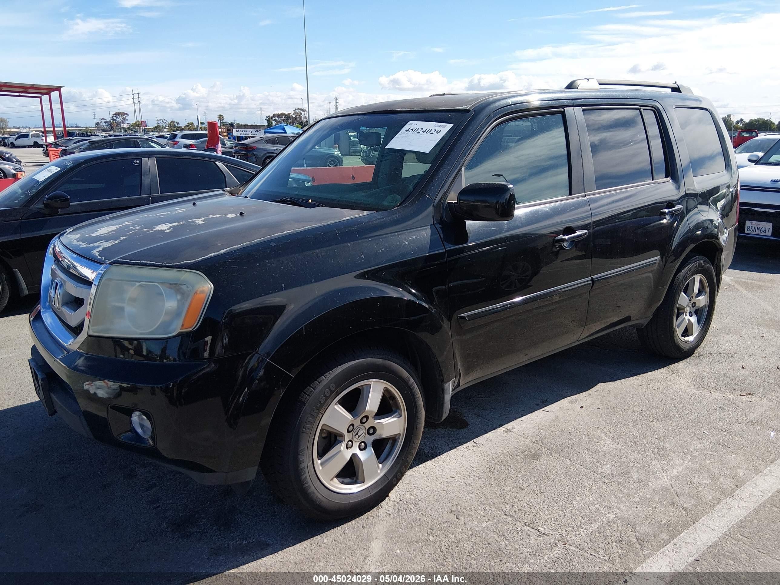 2009 Honda Pilot VIN 5FNYF386X9B027118 IAAI salvage auction — Normal Wear, Salvage (Idaho), sold $500 on 2026-07-09 (photo 2)