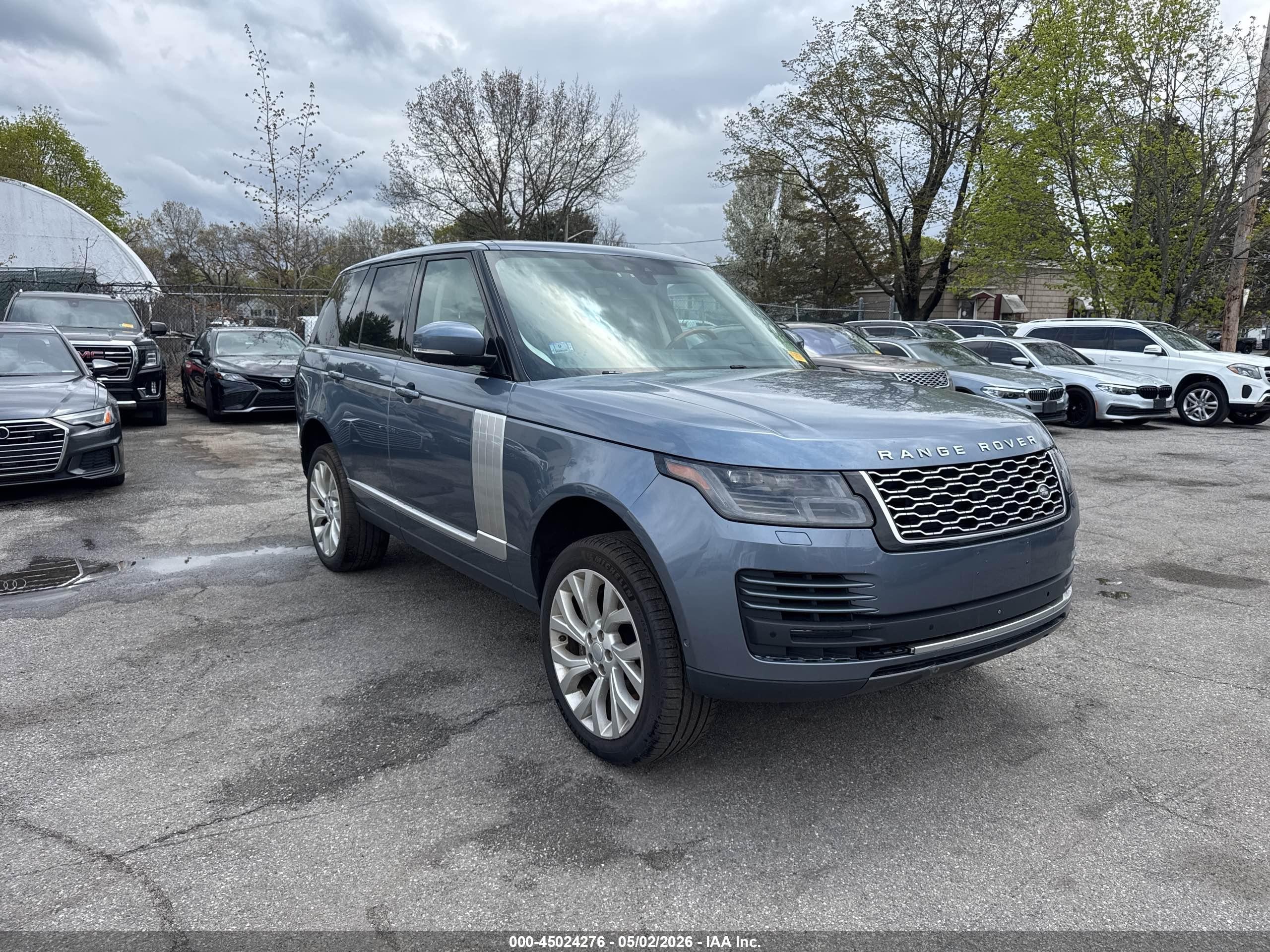2019 Land Rover Range Rover VIN SALGS2SV7KA539380 IAAI salvage auction — Mechanical, Clear (Massachusetts), sold $16,900 on 2026-06-13 (photo 1)