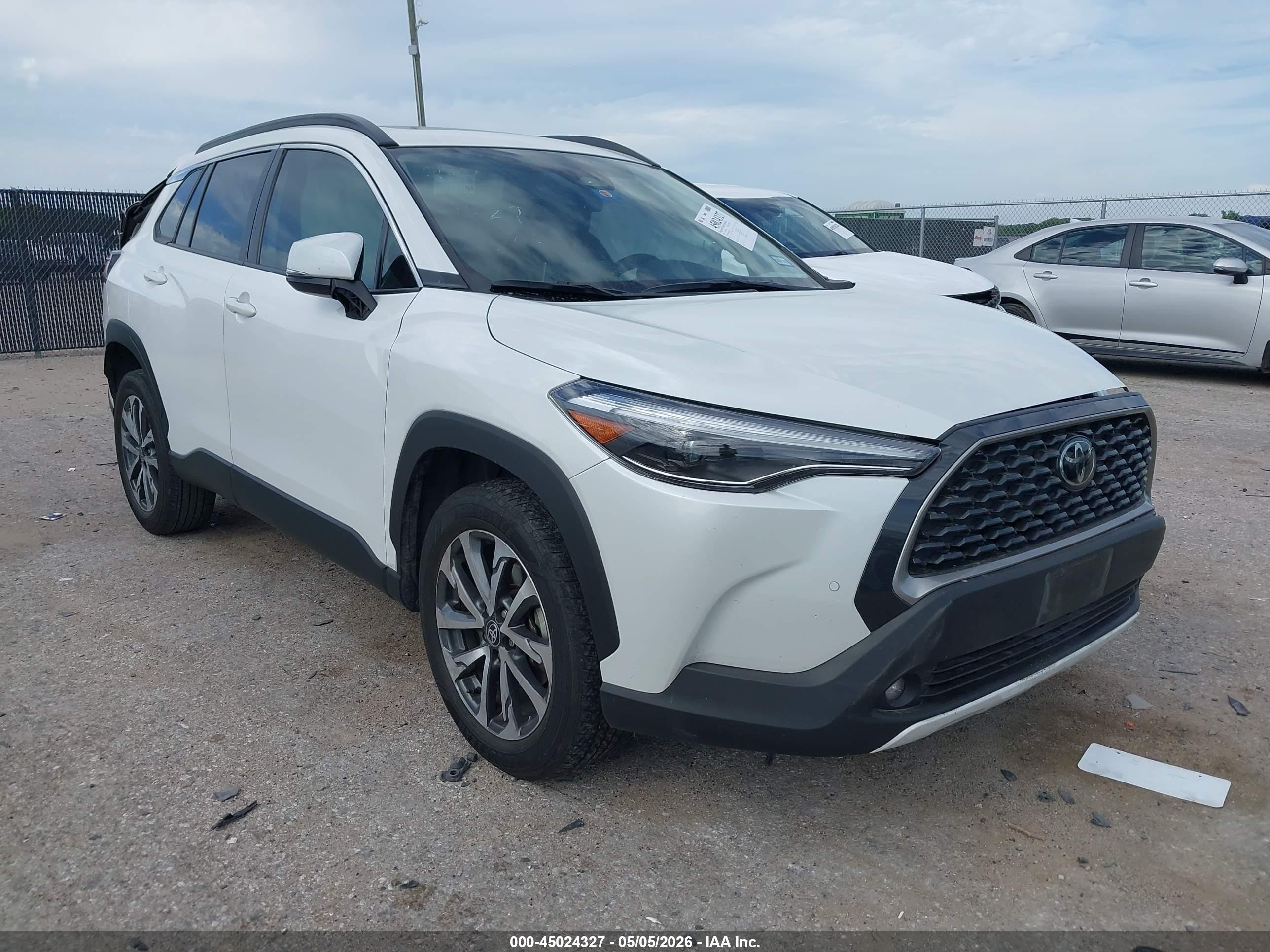 2023 Toyota Corolla Cross VIN 7MUDAAAG9PV062994 — IAAI salvage auction photo