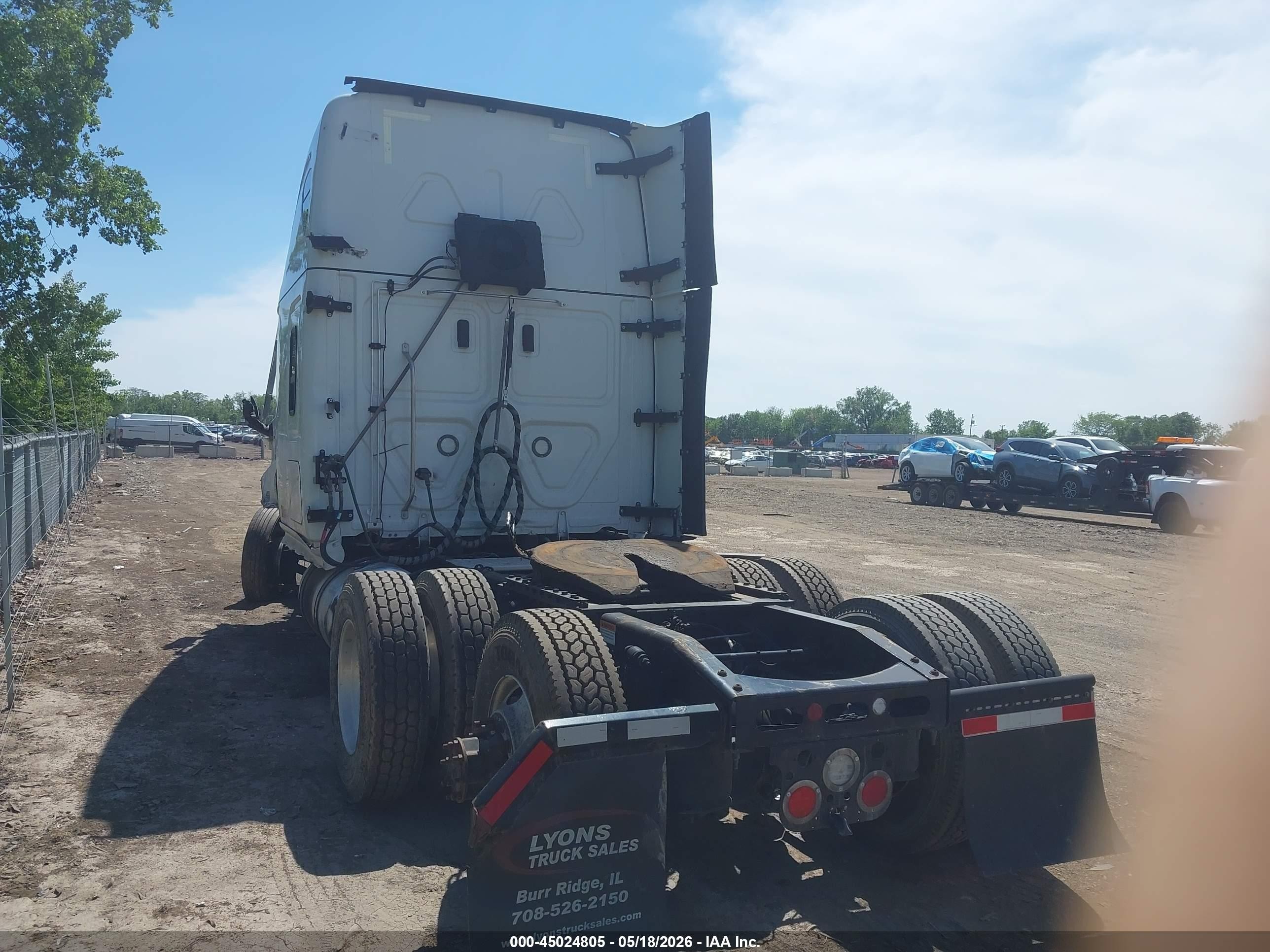 2023 Freightliner New Cascadia 126 VIN 3AKJHHDR3PSNW4641 IAAI salvage auction — Front End, Salvage (Ohio), sold $13,900 on 2026-09-09 (photo 3)