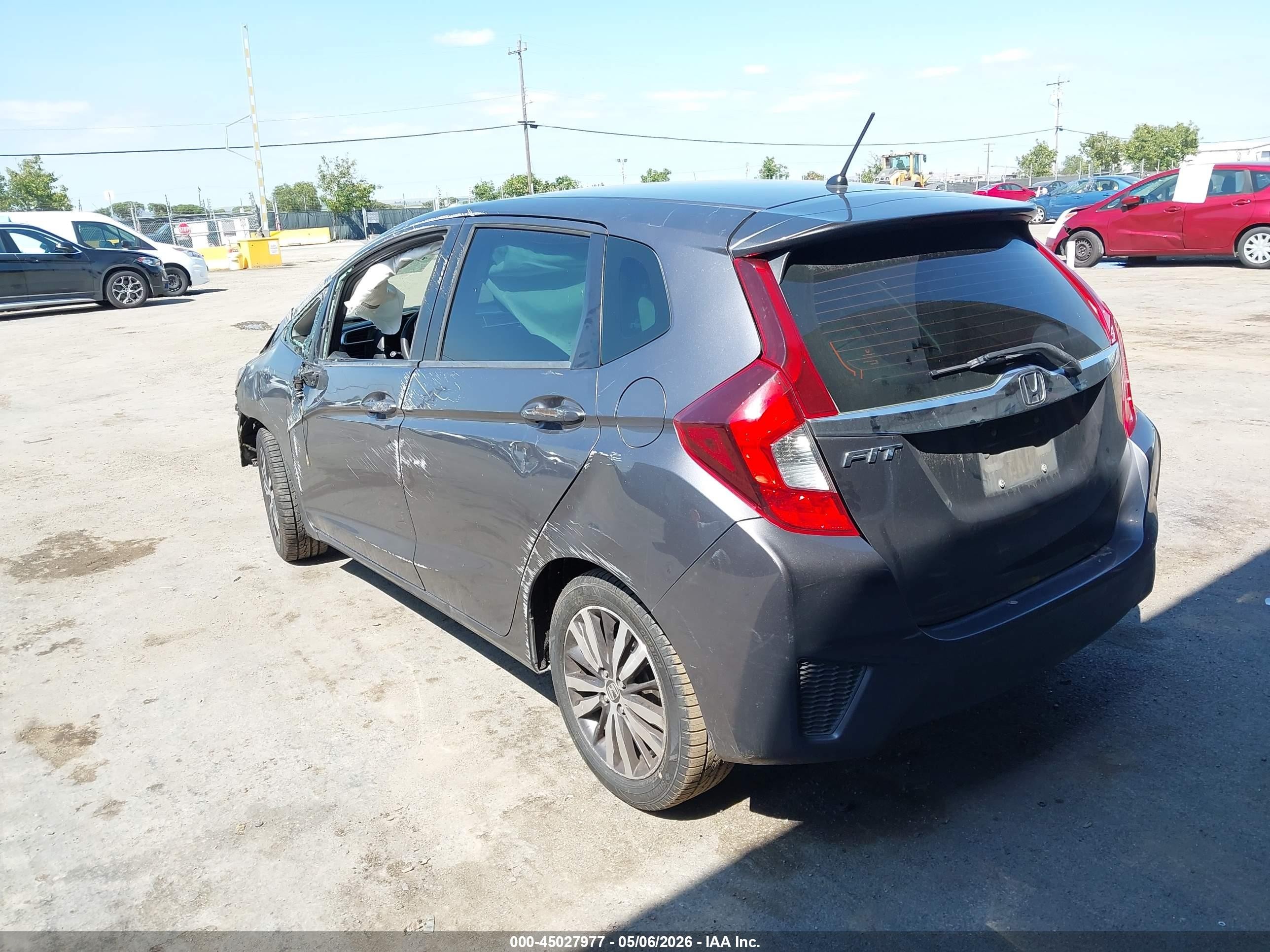 2015 Honda Fit VIN 3HGGK5H86FM767892 IAAI salvage auction — Front End, Salvage (California), sold $800 on 2026-07-02 (photo 3)