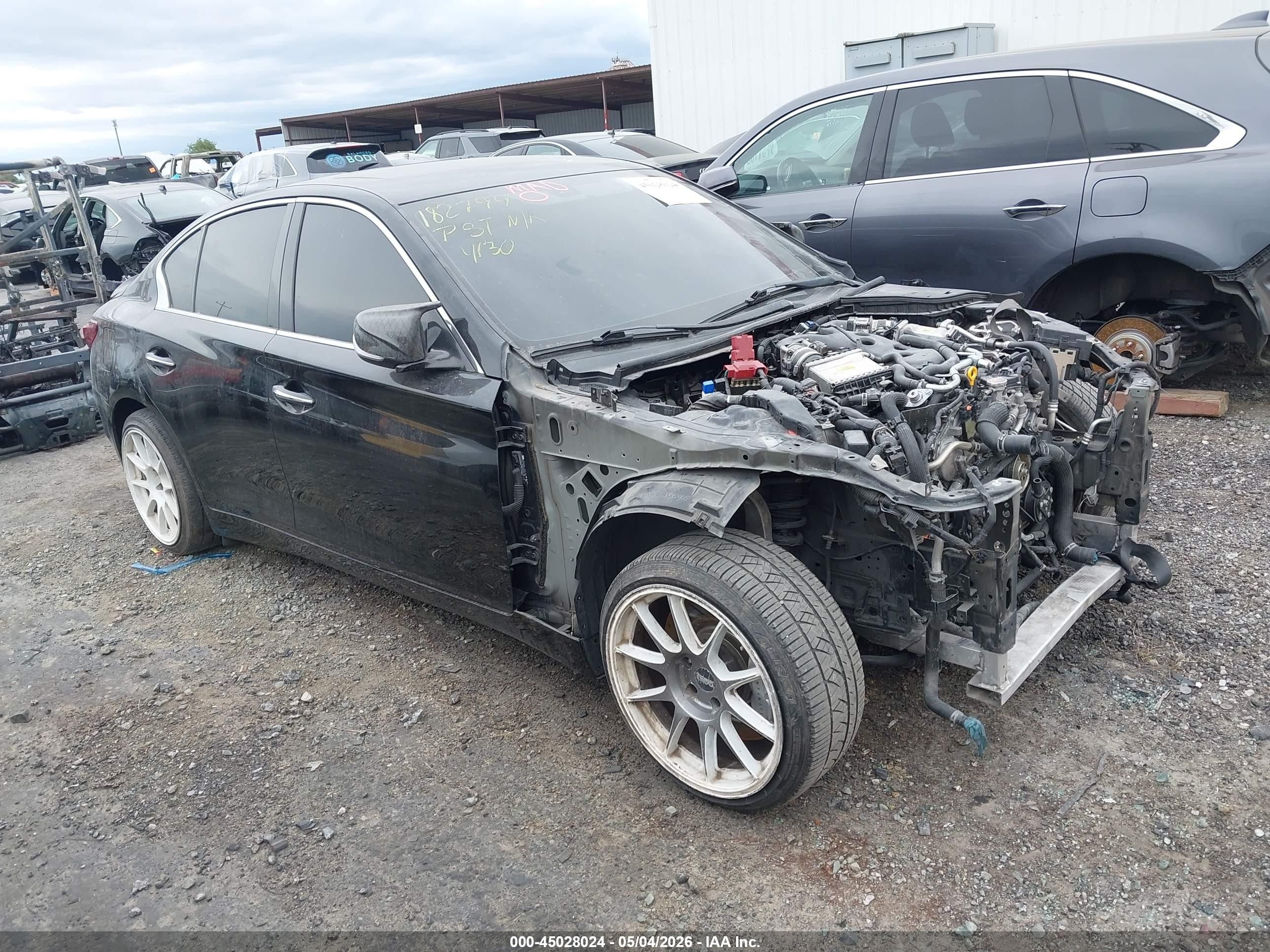 2020 Infiniti Q50 VIN JN1EV7AP4LM204313 IAAI salvage auction — Theft, Salvage (California), sold $1,925 on 2026-07-02 (photo 1)