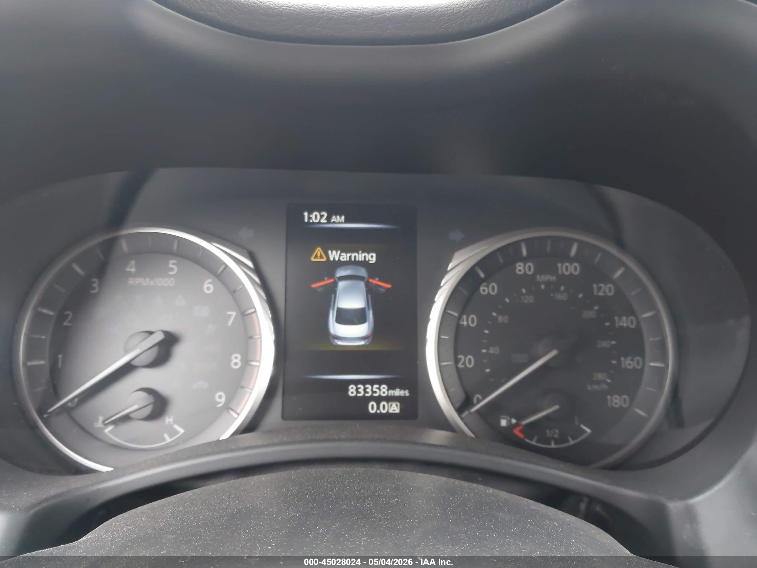 2020 Infiniti Q50 VIN JN1EV7AP4LM204313 IAAI salvage auction — Theft, Salvage (California), sold $1,925 on 2026-07-02 (photo 7)