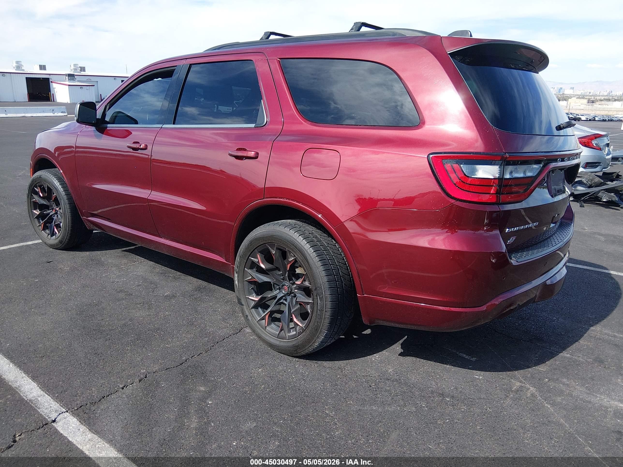 2023 Dodge Durango VIN 1C4RDJDG7PC573835 IAAI salvage auction — Side, Salvage (Nevada), sold $7,650 on 2026-07-10 (photo 3)