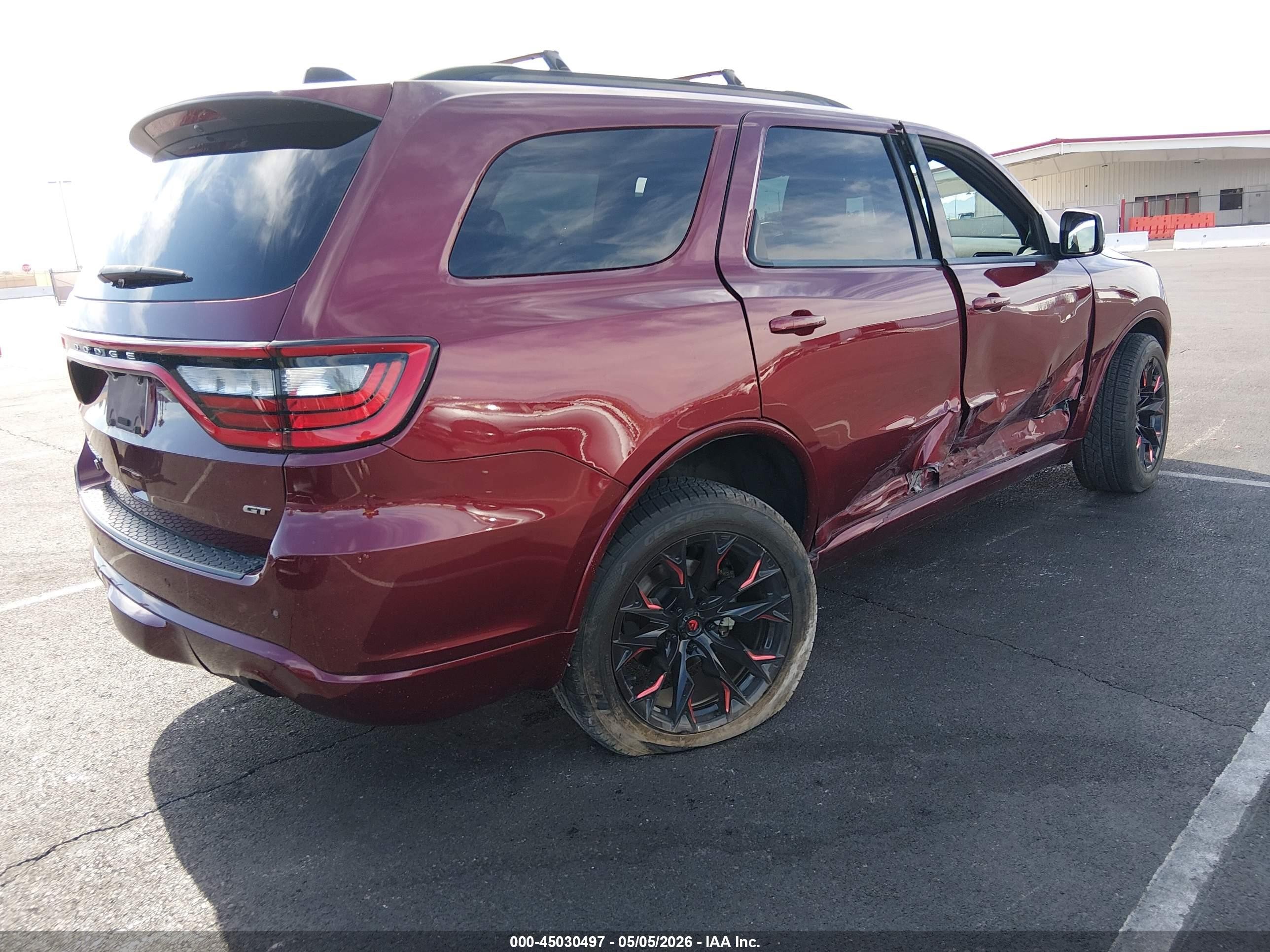 2023 Dodge Durango VIN 1C4RDJDG7PC573835 IAAI salvage auction — Side, Salvage (Nevada), sold $7,650 on 2026-07-10 (photo 4)