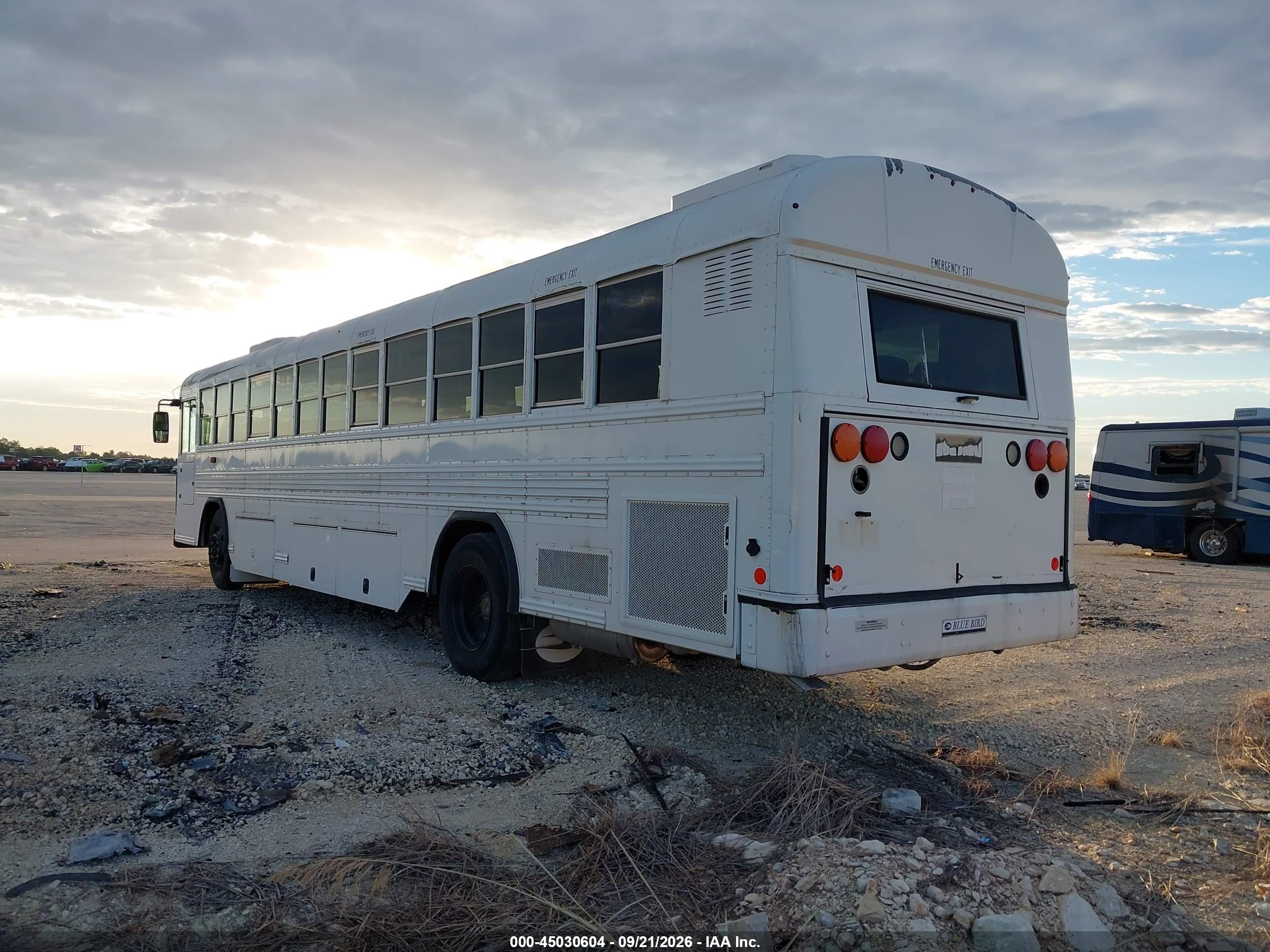 2014 Blue Bird School Bus / Transit Bus VIN 1BABNBPAXEF304794 IAAI salvage auction — Normal Wear, Sf97 (Texas), sold $20,100 on 2026-10-07 (photo 3)
