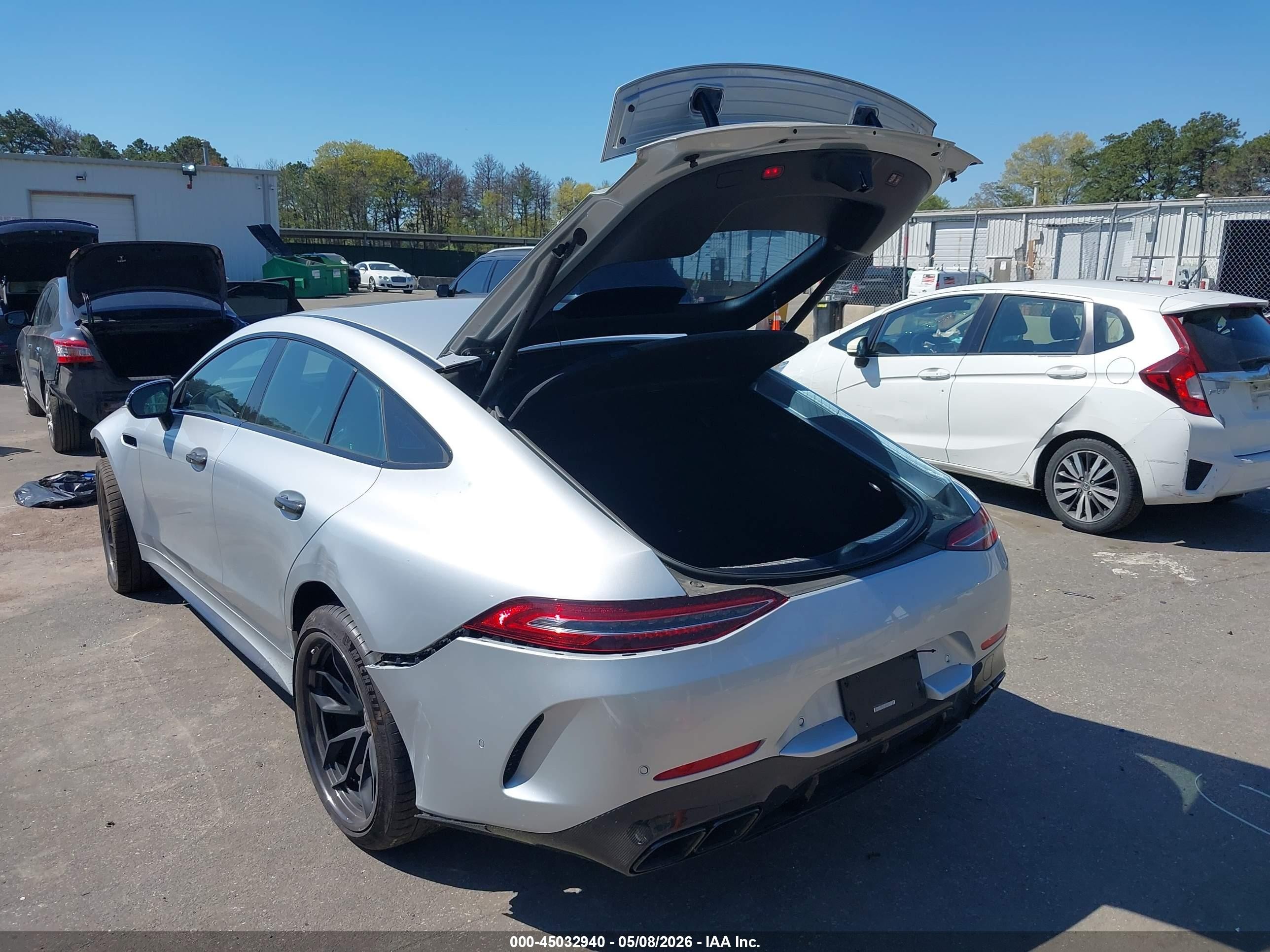 2020 Mercedes-Benz AMG-Class VIN WDD7X8JB0LA015675 IAAI salvage auction — Front End, Salvage (Massachusetts), sold $17,975 on 2026-08-25 (photo 3)
