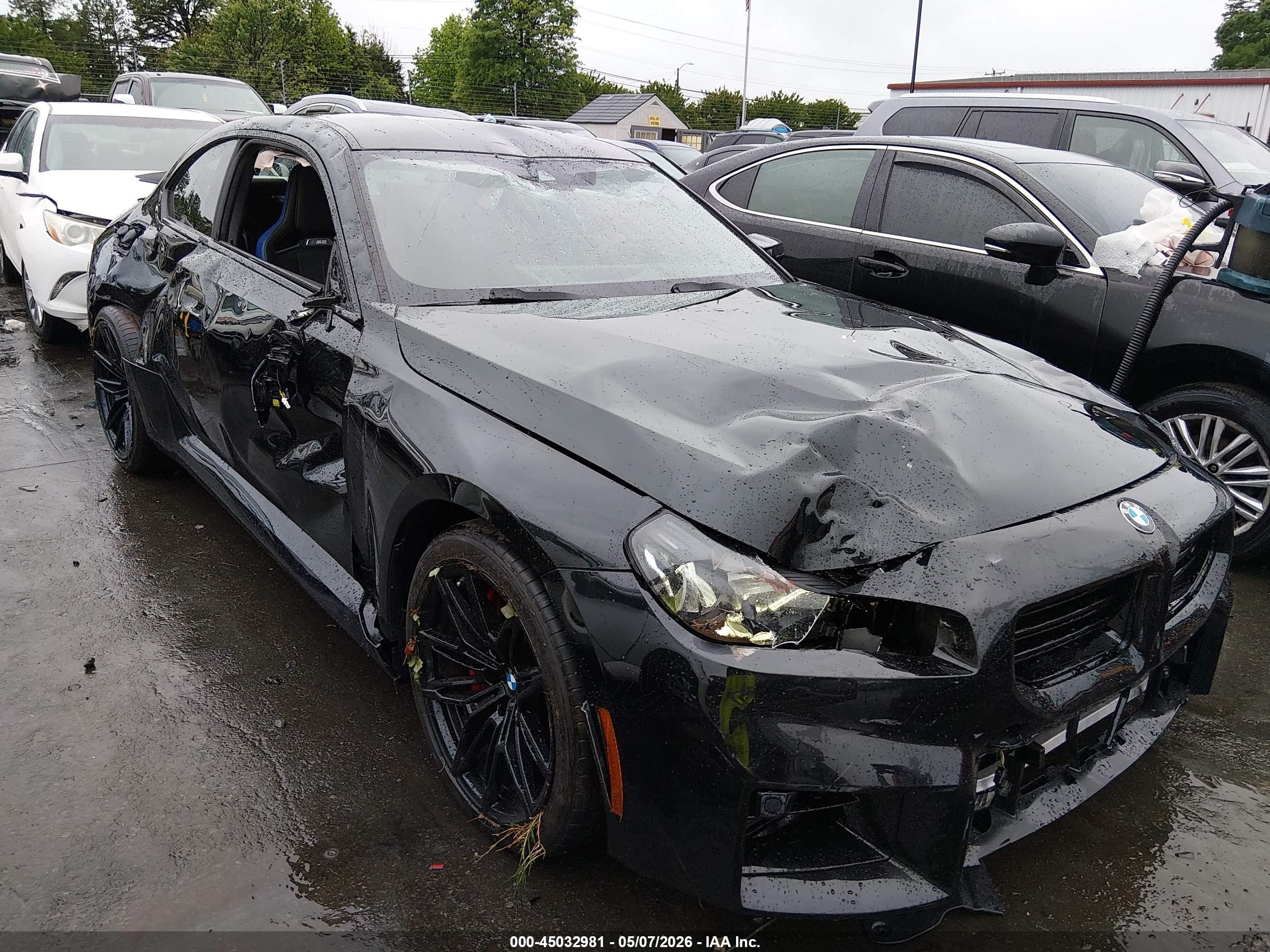 2025 BMW M2 VIN 3MF23DM09S8F54919 — IAAI salvage auction photo