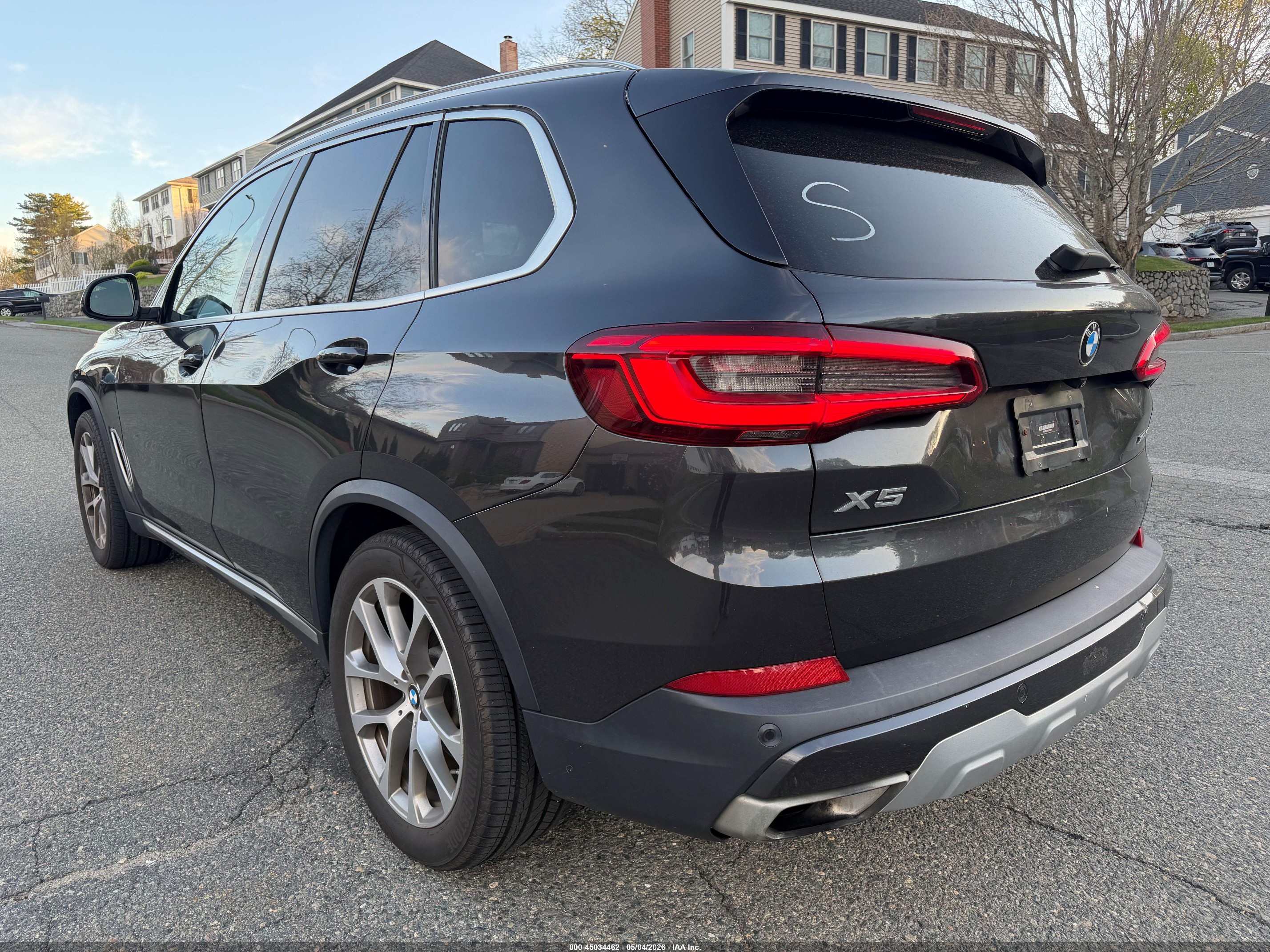 2019 BMW X5 VIN 5UXCR6C52KLL26024 IAAI salvage auction — Normal Wear, Clear (Massachusetts), sold $22,500 on 2026-05-29 (photo 3)