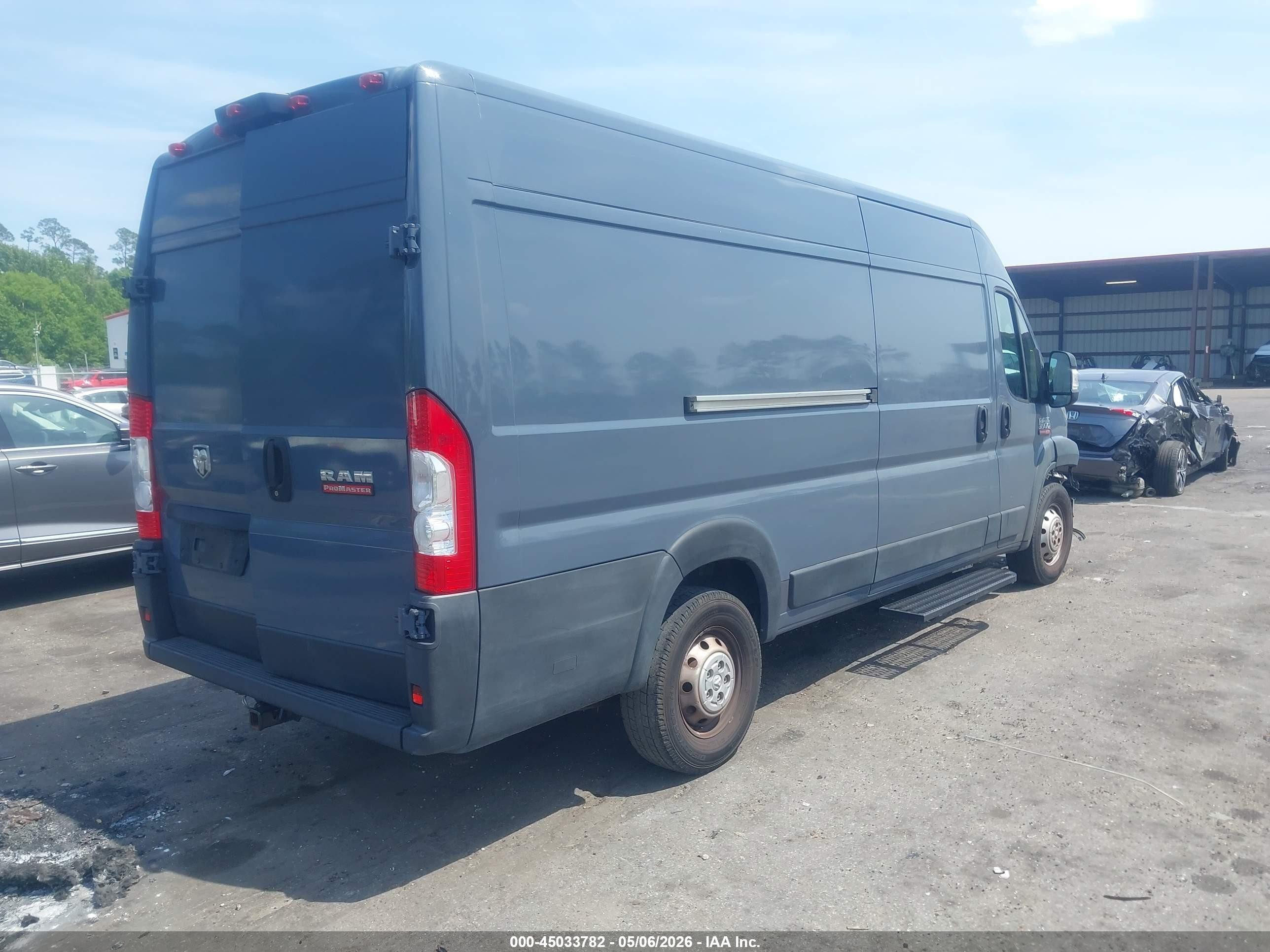 2020 Ram Promaster city VIN 3C6URVJG5LE140970 IAAI salvage auction — Front End, Certificate Of Destruction (Florida), sold $4,250 on 2026-06-30 (photo 4)