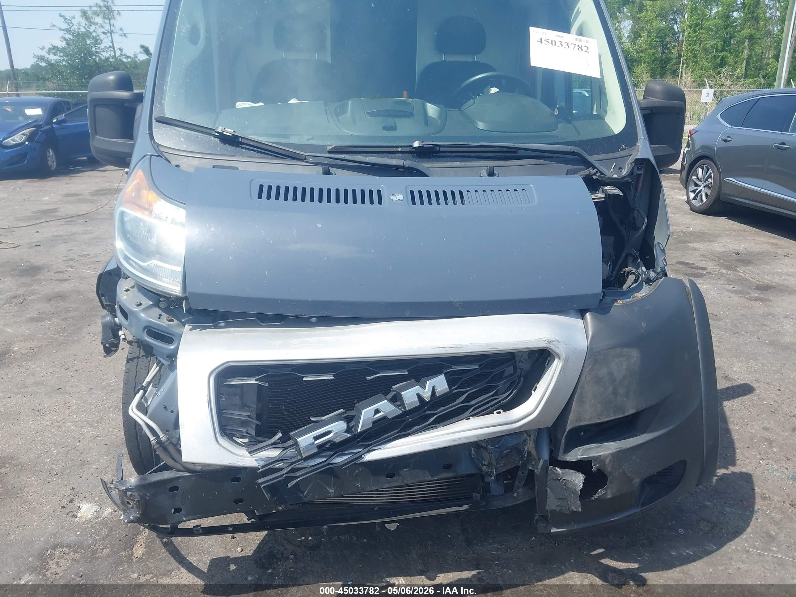 2020 Ram Promaster city VIN 3C6URVJG5LE140970 IAAI salvage auction — Front End, Certificate Of Destruction (Florida), sold $4,250 on 2026-06-30 (photo 6)