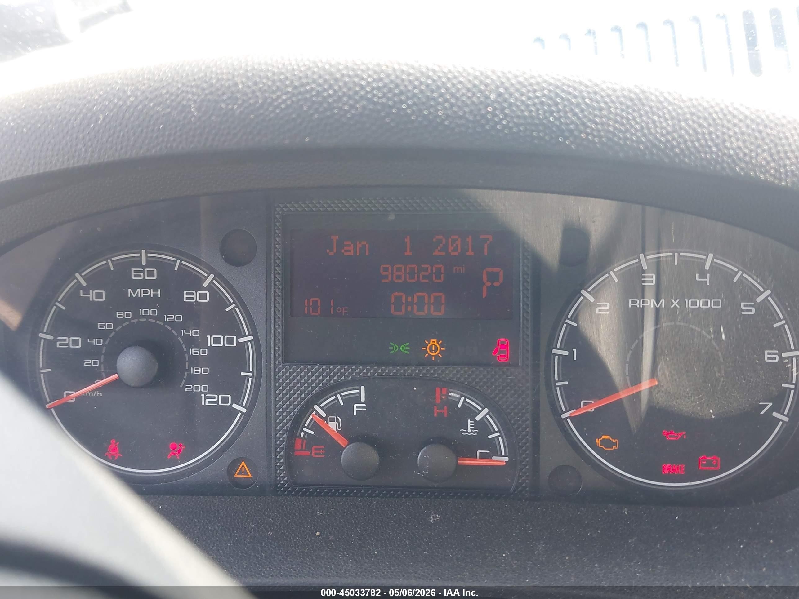 2020 Ram Promaster city VIN 3C6URVJG5LE140970 IAAI salvage auction — Front End, Certificate Of Destruction (Florida), sold $4,250 on 2026-06-30 (photo 7)