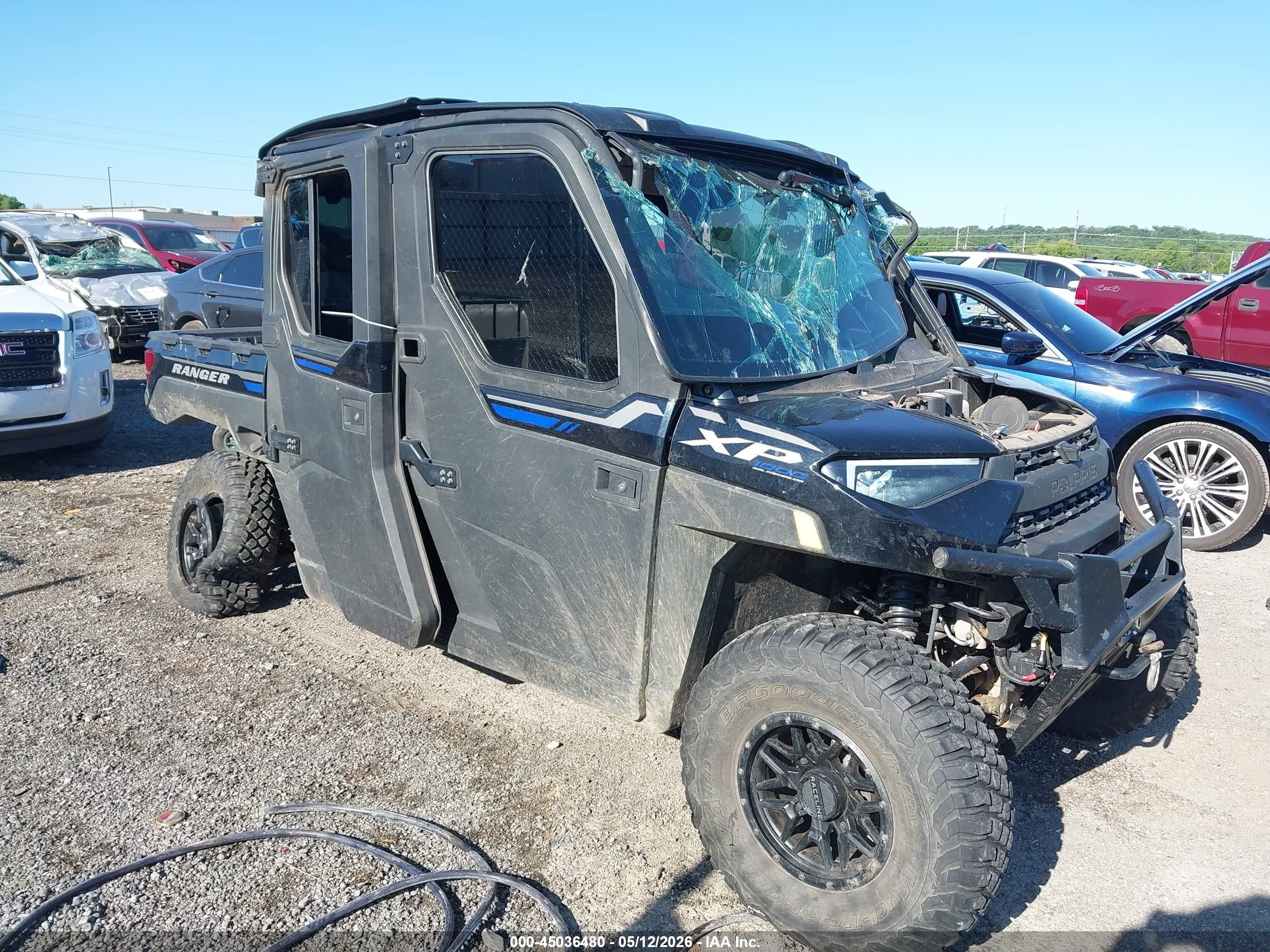 2023 Polaris Ranger VIN 4XARSY998P8063710 — IAAI salvage auction photo