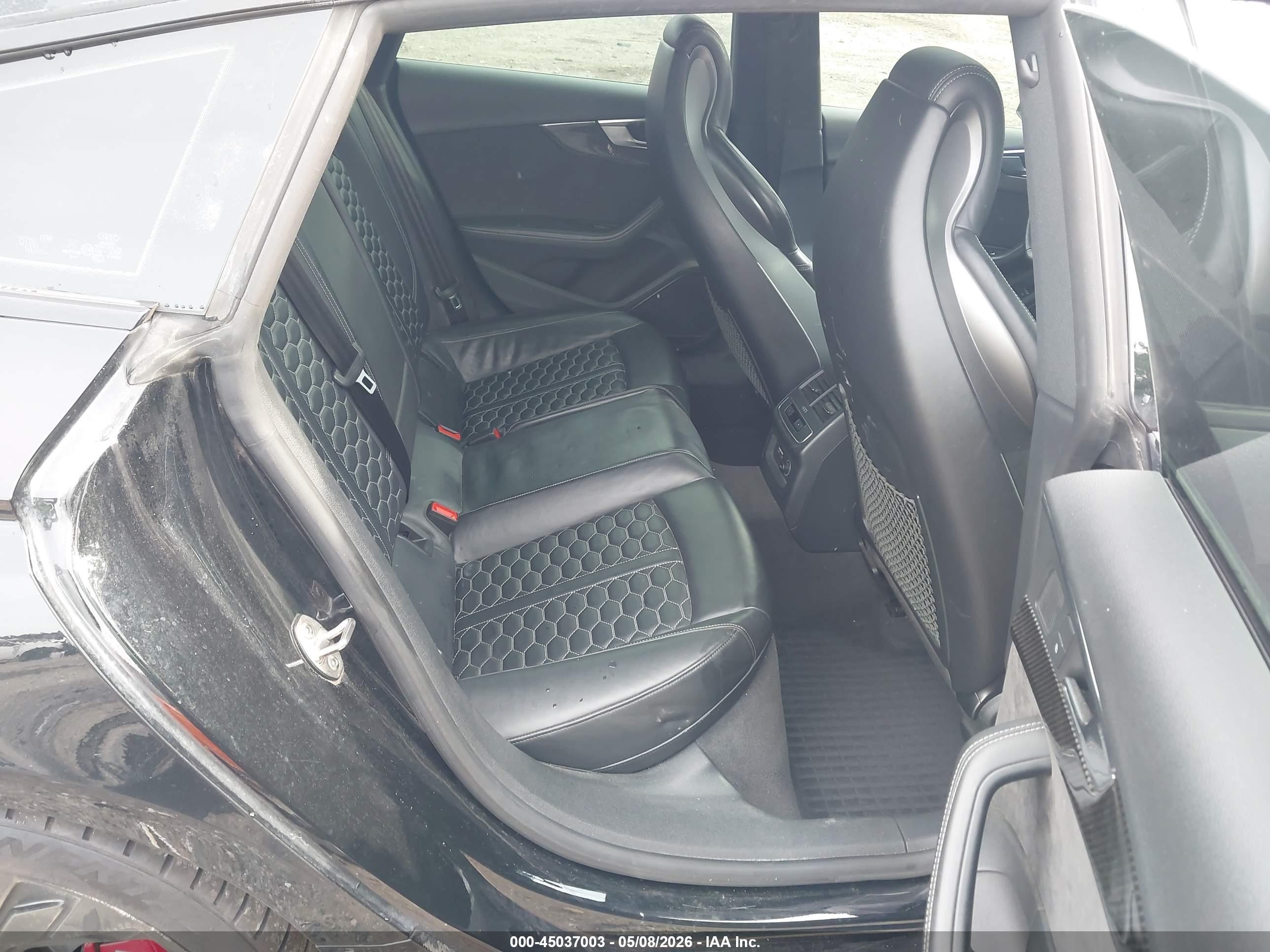 2019 Audi Rs5 VIN WUABWCF52KA902967 IAAI salvage auction — Rear End, Salvage (Georgia), sold $13,000 on 2026-09-06 (photo 8)