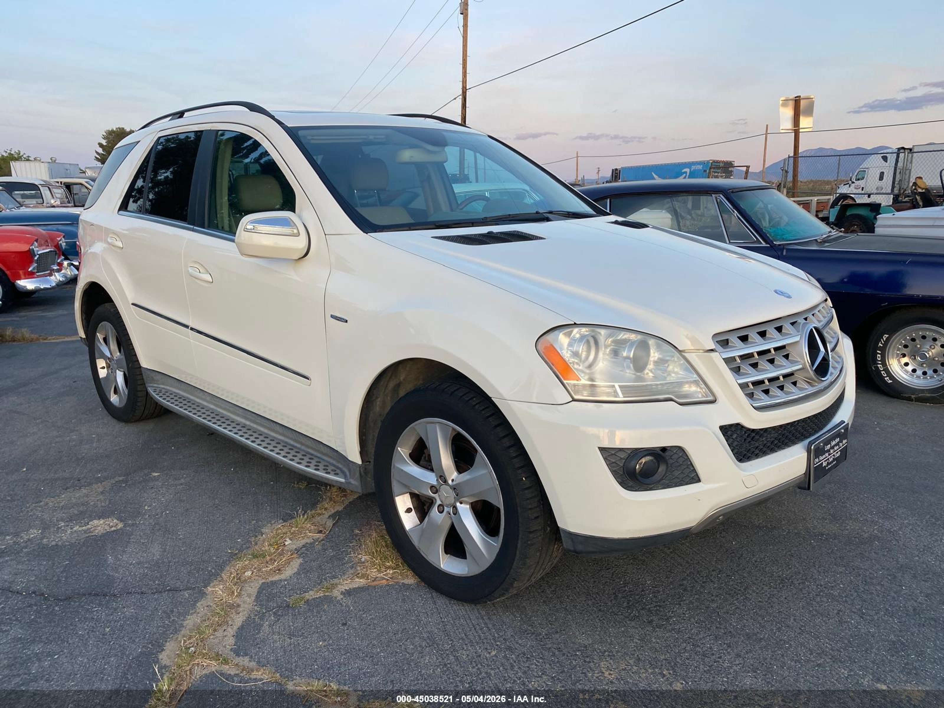 2010 Mercedes-Benz ML-Class VIN 4JGBB2FB5AA558814 IAAI salvage auction — Normal Wear, Clear - Dealer Only (California), sold $525 on 2026-07-09 (photo 1)