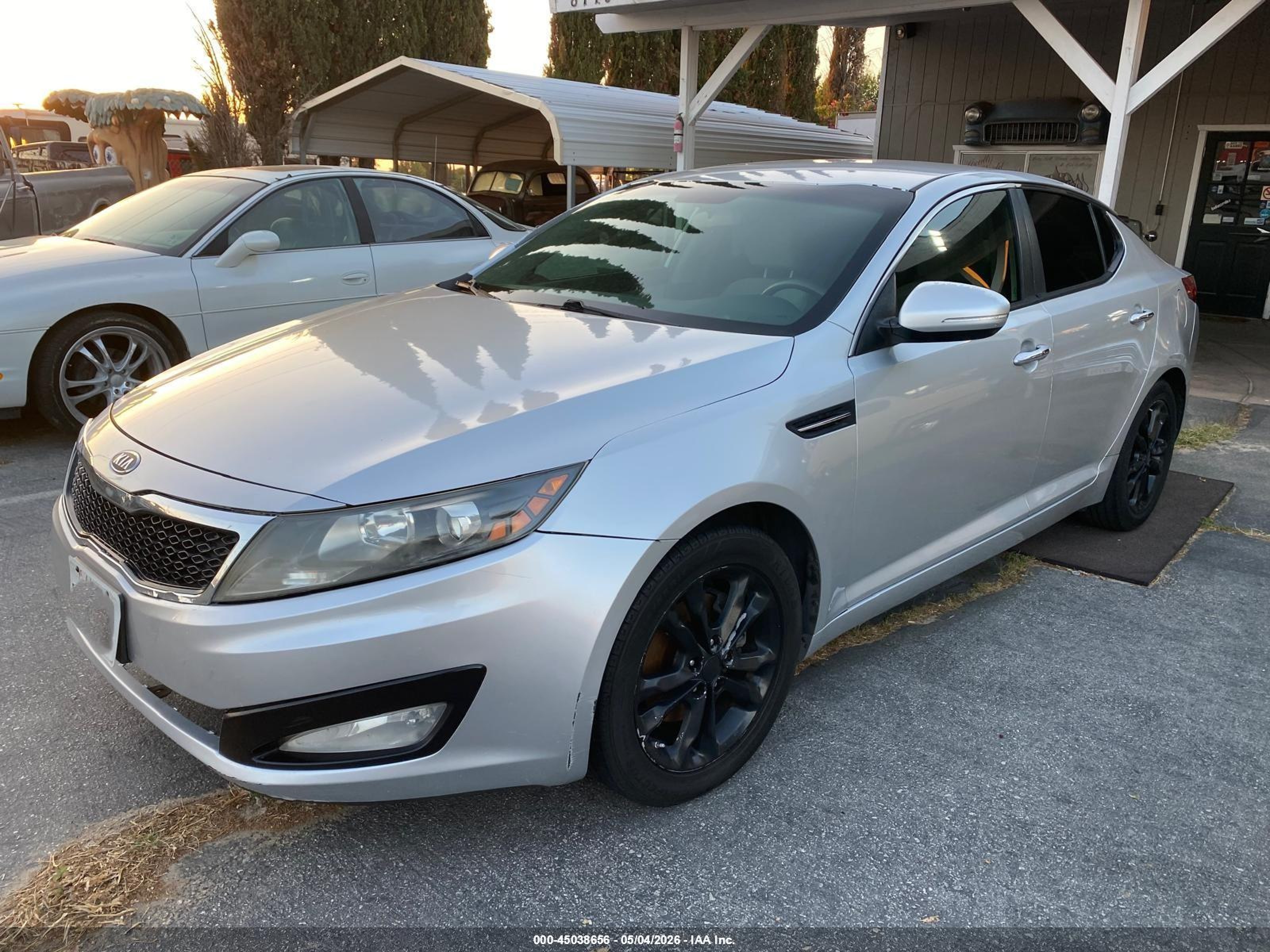 2012 Kia Optima VIN 5XXGM4A72CG045143 IAAI salvage auction — Mechanical, Clear - Dealer Only (California), sold $325 on 2026-07-09 (photo 2)