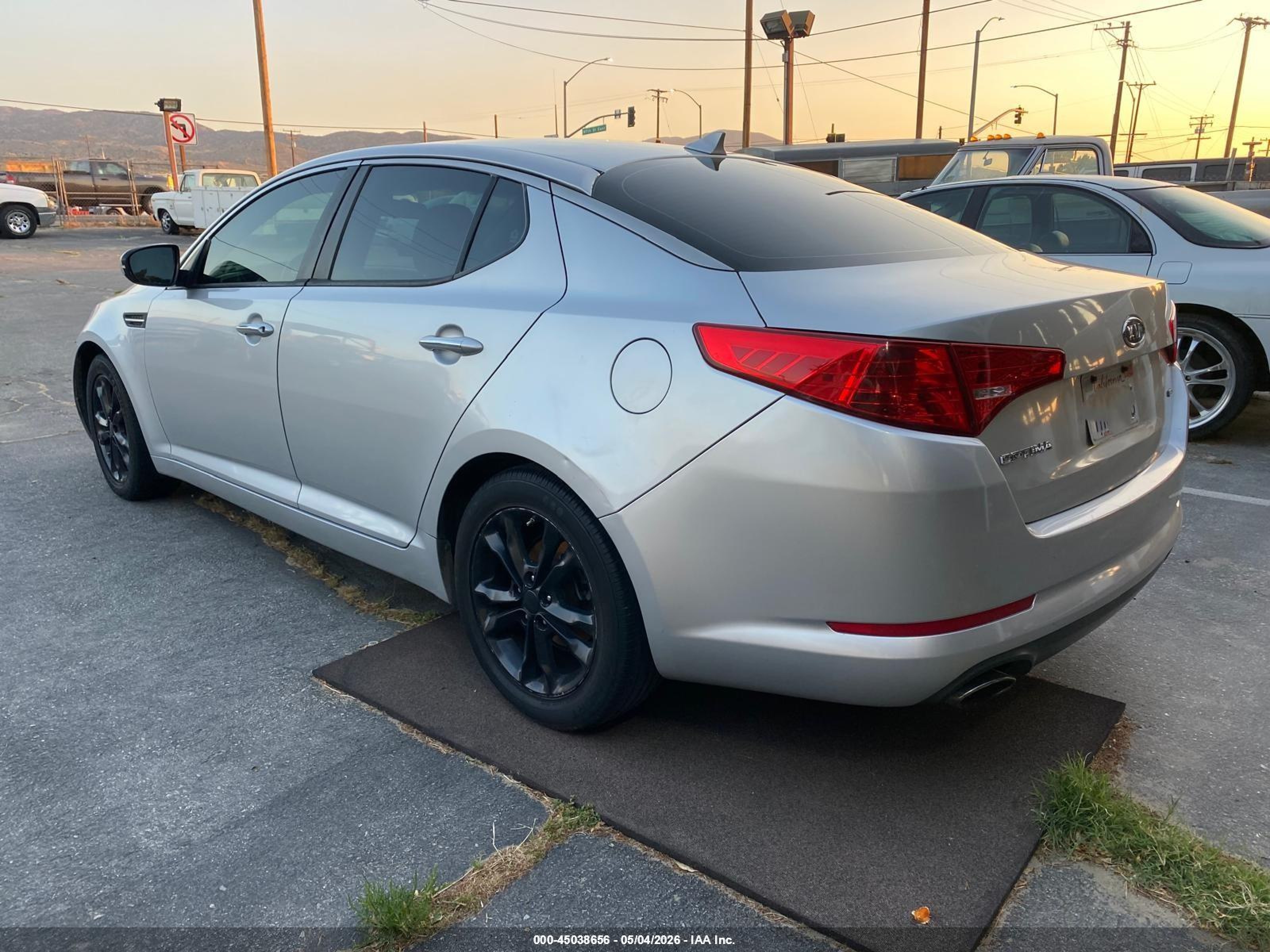 2012 Kia Optima VIN 5XXGM4A72CG045143 IAAI salvage auction — Mechanical, Clear - Dealer Only (California), sold $325 on 2026-07-09 (photo 3)