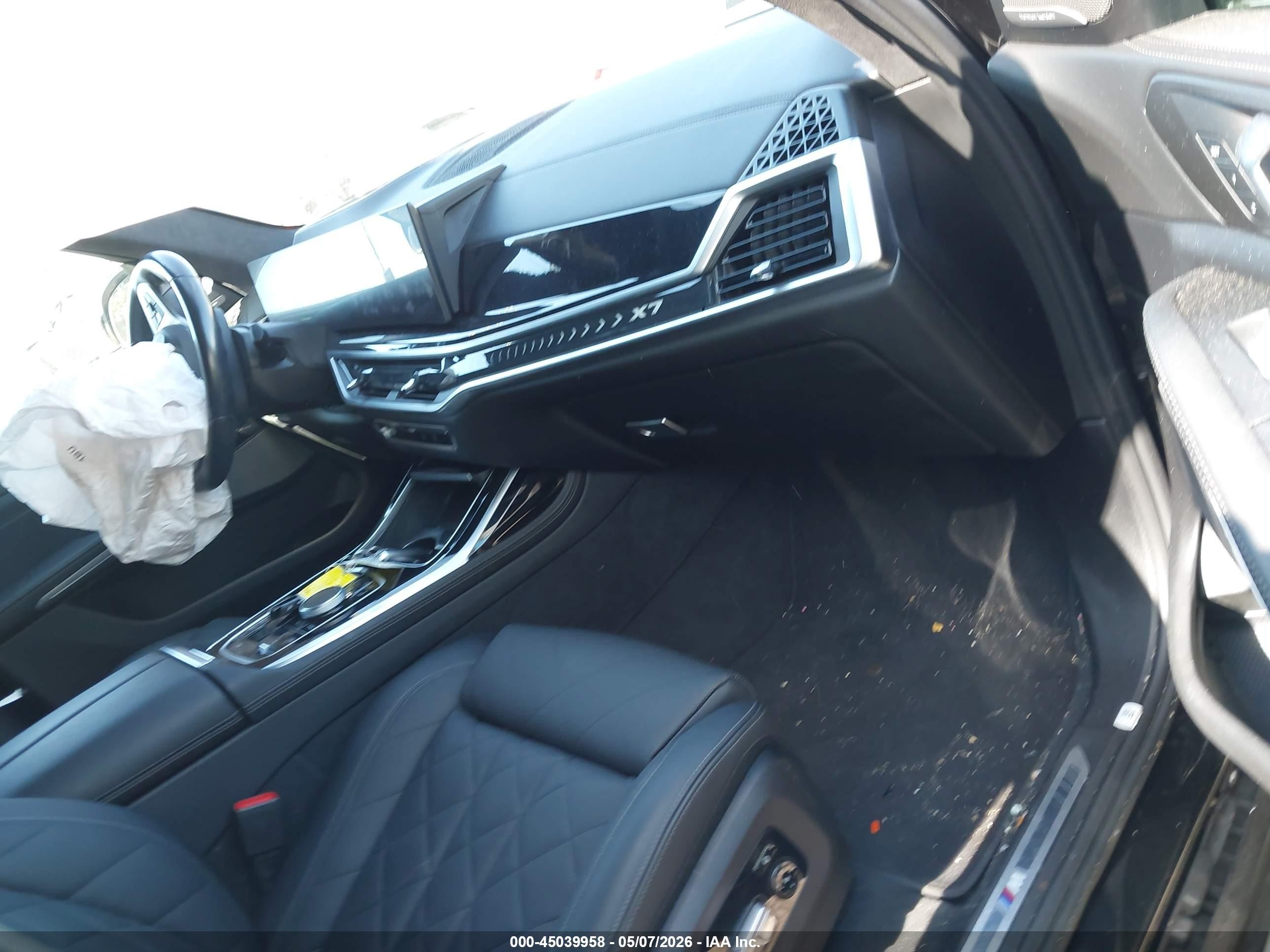 2024 BMW X7 VIN 5UX23EM08R9S66462 IAAI salvage auction — Front End, Salvage (Idaho), sold $28,500 on 2026-09-18 (photo 5)