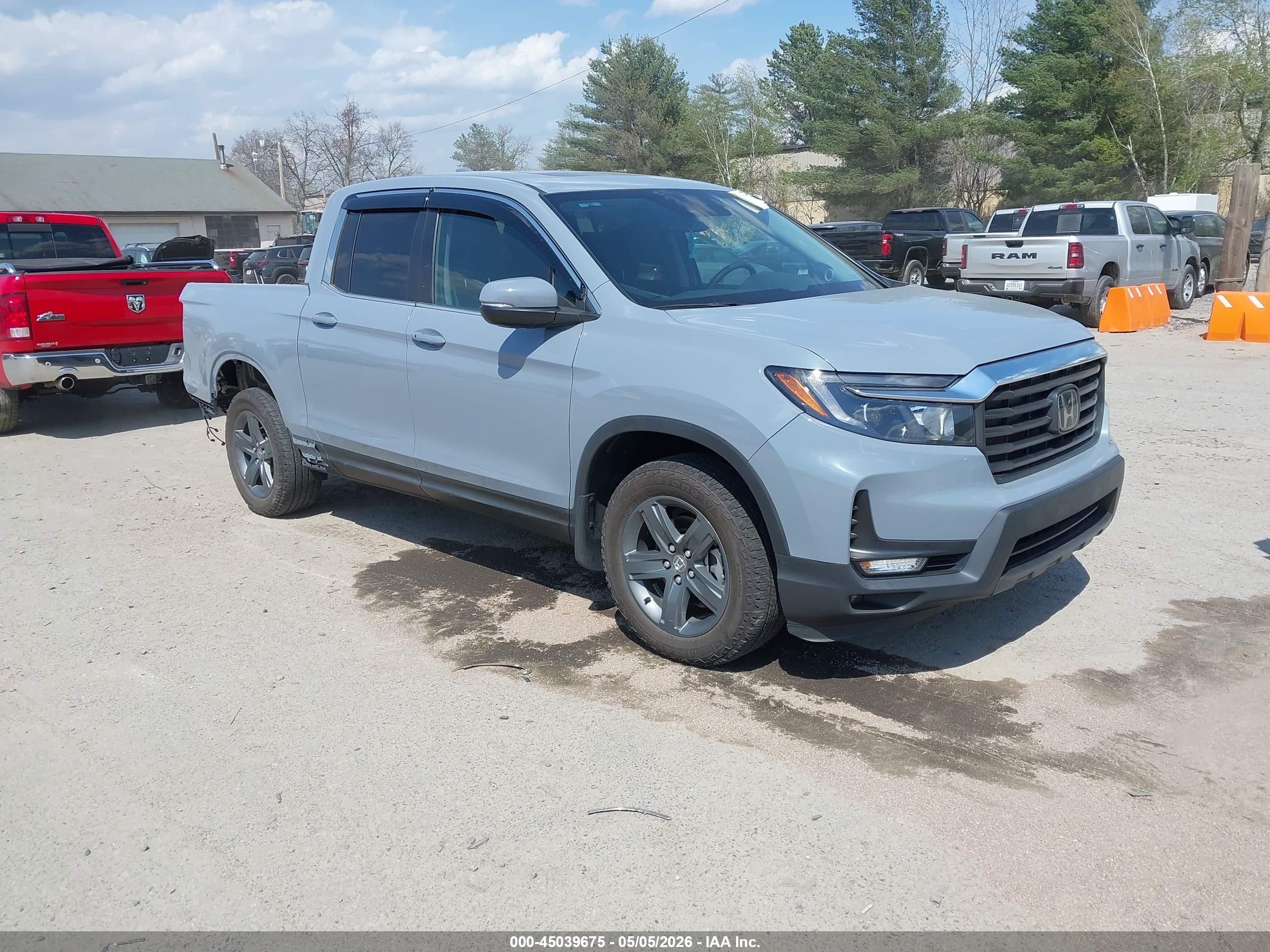 2023 Honda Ridgeline VIN 5FPYK3F58PB067661 — IAAI salvage auction photo