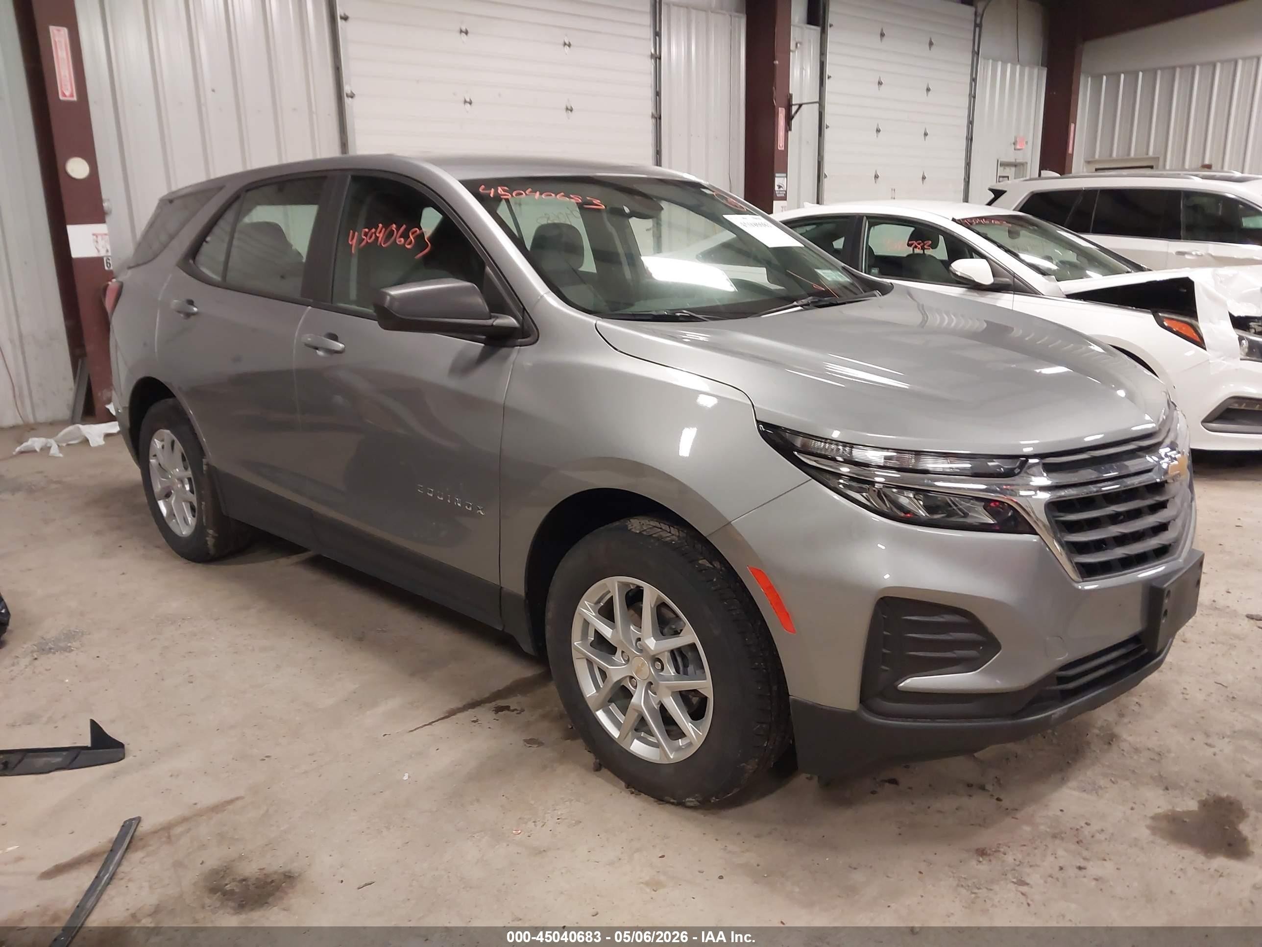 2024 Chevrolet Equinox VIN 3GNAXSEGXRL181214 IAAI salvage auction — Side, Mv-907A (New York), sold $5,300 on 2026-07-11 (photo 1)