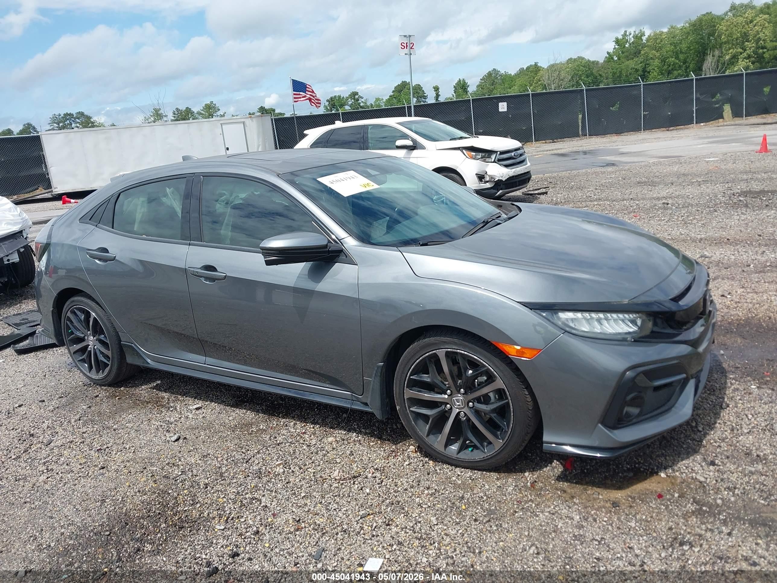 2020 Honda Civic VIN SHHFK7H93LU417875 — IAAI salvage auction photo