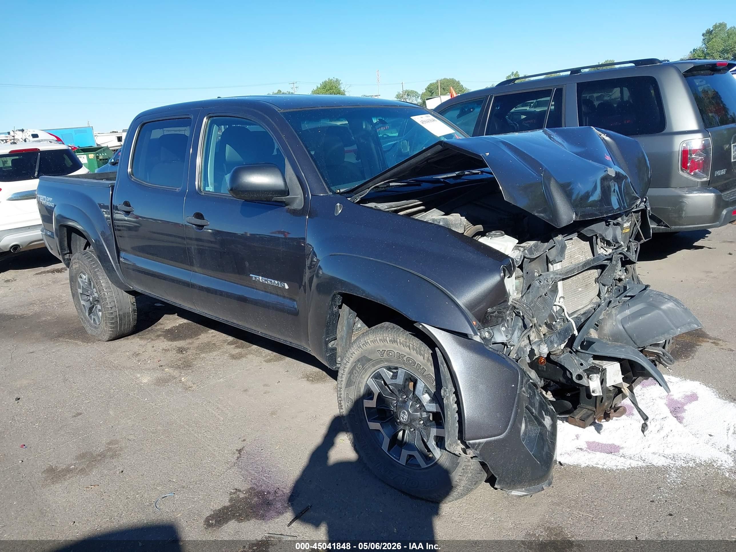 2014 Toyota Tacoma VIN 3TMLU4EN3EM148001 IAAI salvage auction — Front End, Salvage (Utah), sold $4,750 on 2026-07-09 (photo 1)