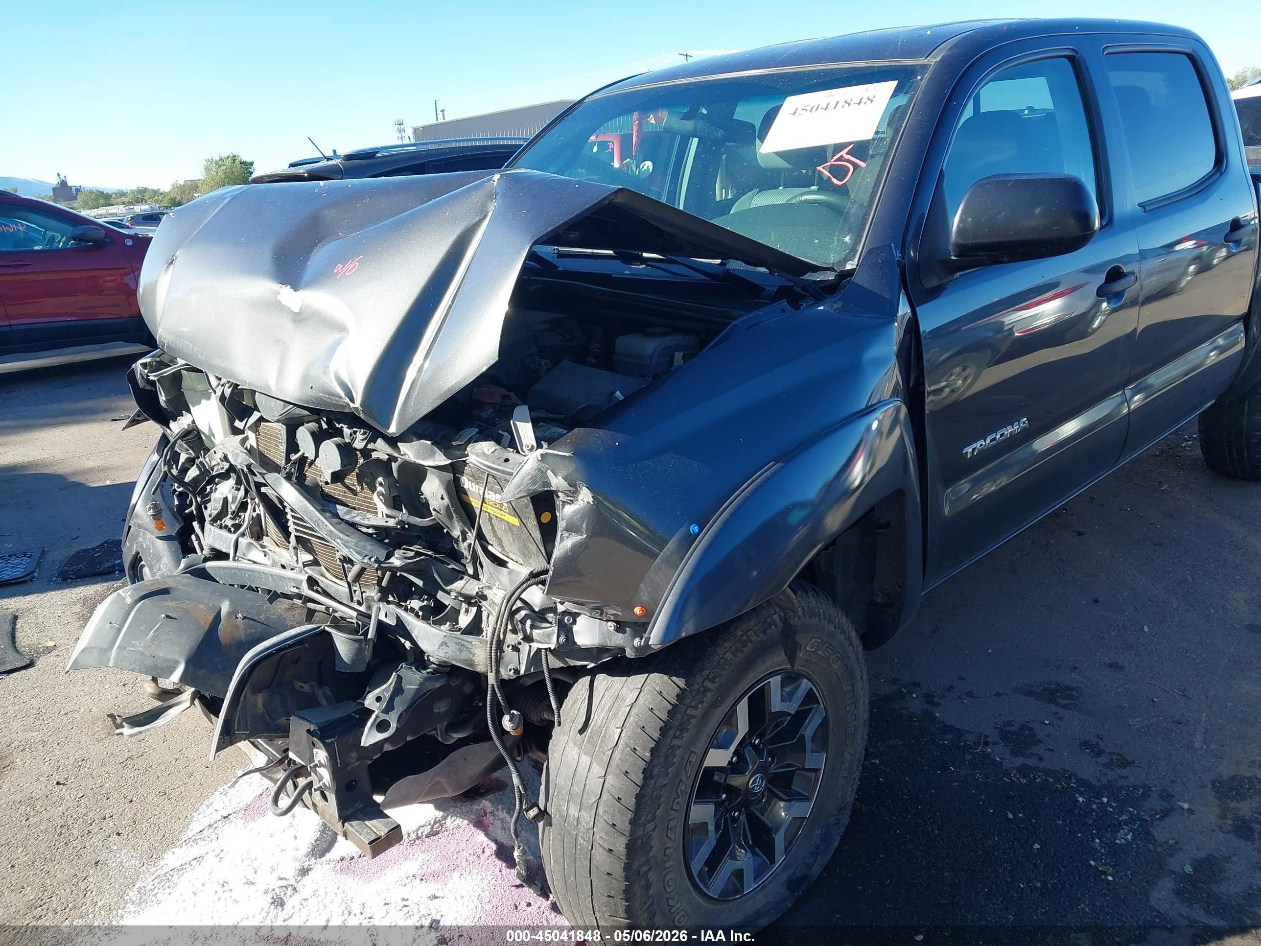 2014 Toyota Tacoma VIN 3TMLU4EN3EM148001 IAAI salvage auction — Front End, Salvage (Utah), sold $4,750 on 2026-07-09 (photo 6)